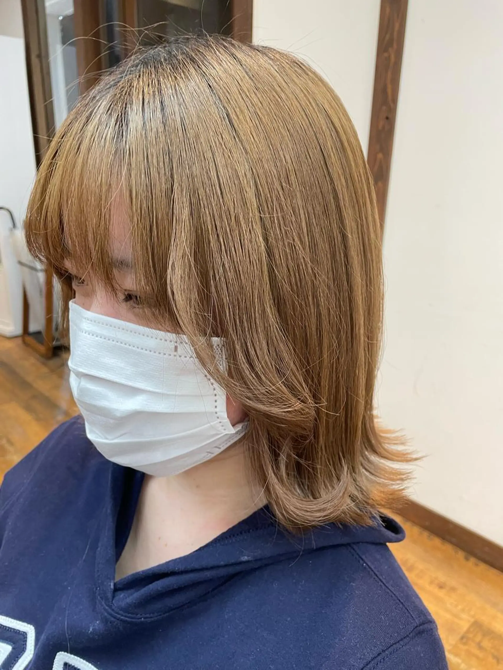 ミディアム 林 侑弥のヘアスタイル