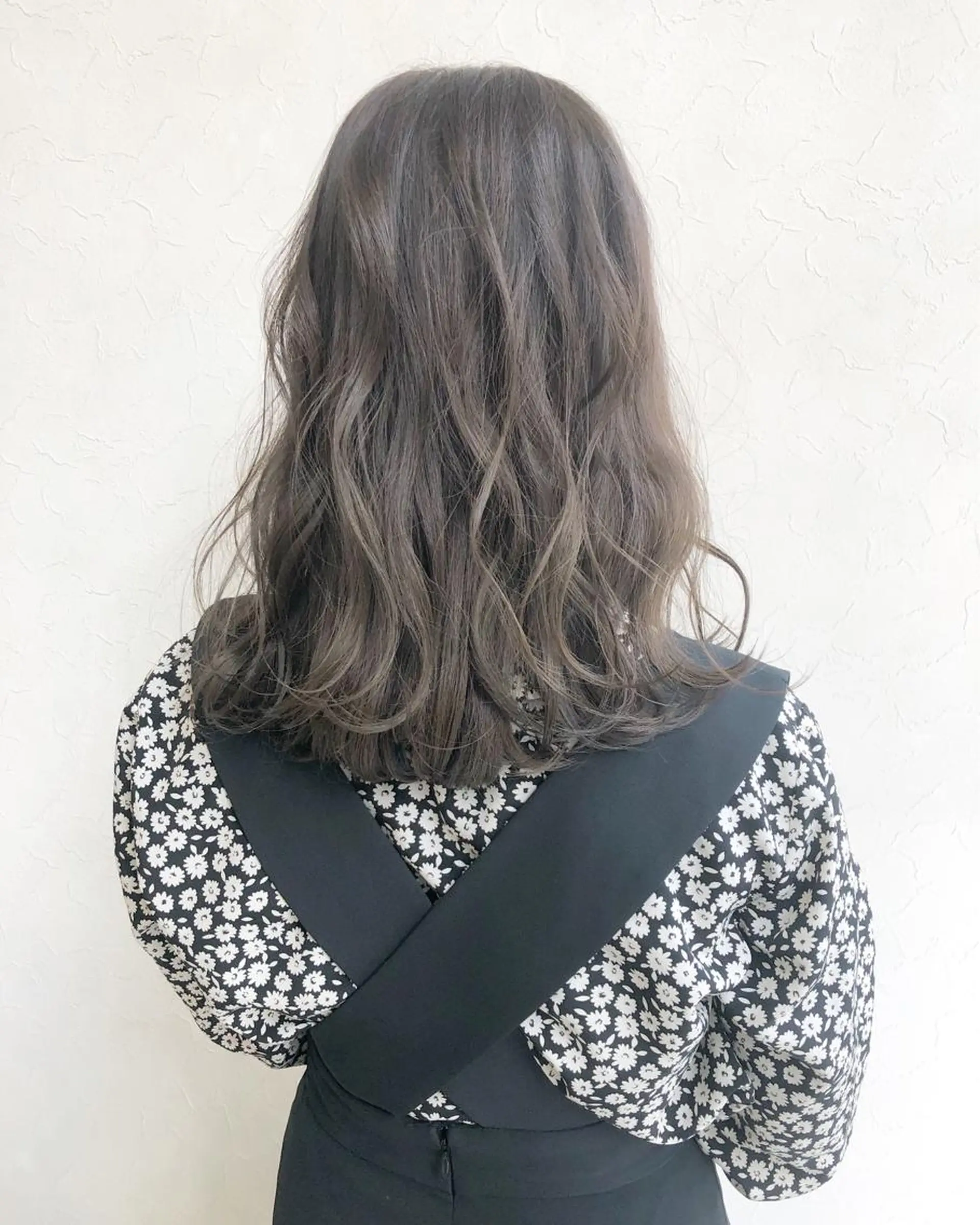 セミロング カラー ヘアカラー 縮毛矯正 トリートメント nakahara madokaのヘアスタイル