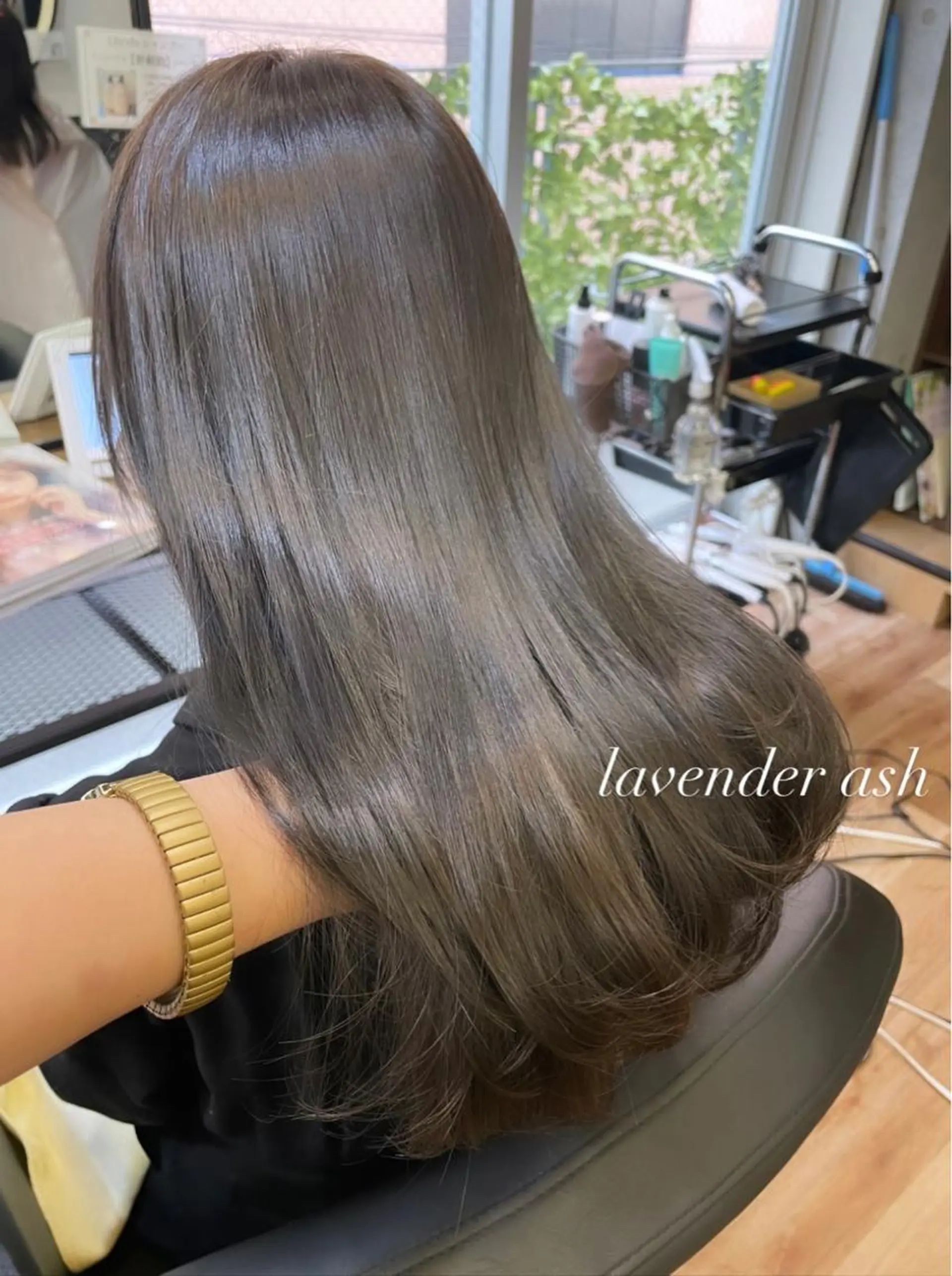 ロング カラー カット ヘアカラー トリートメント レイヤーカット、 大人可愛い　中村美羅のヘアスタイル