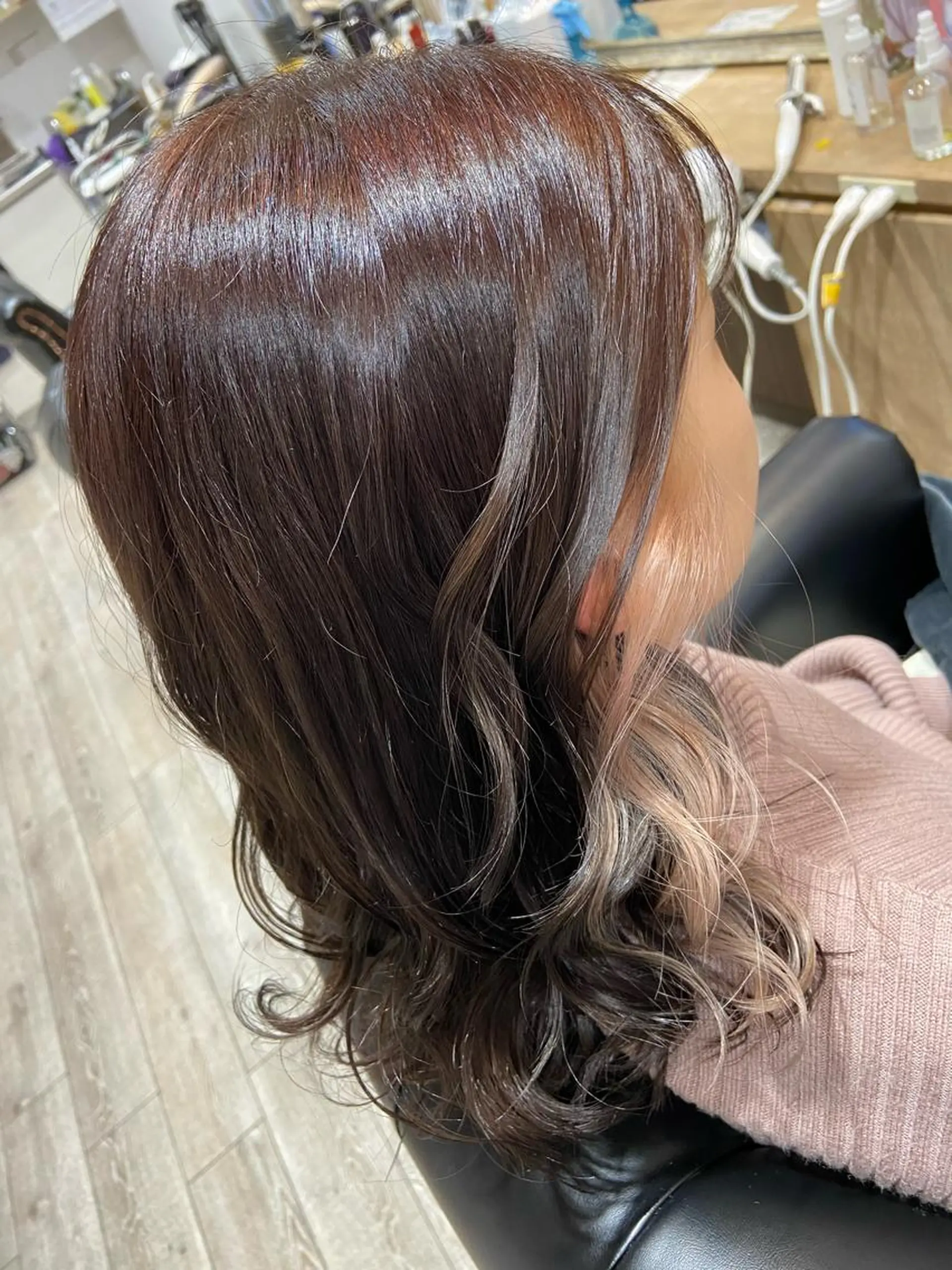 カラー 🪼高評価🪼 💎柴崎の藤咲💎のヘアスタイル