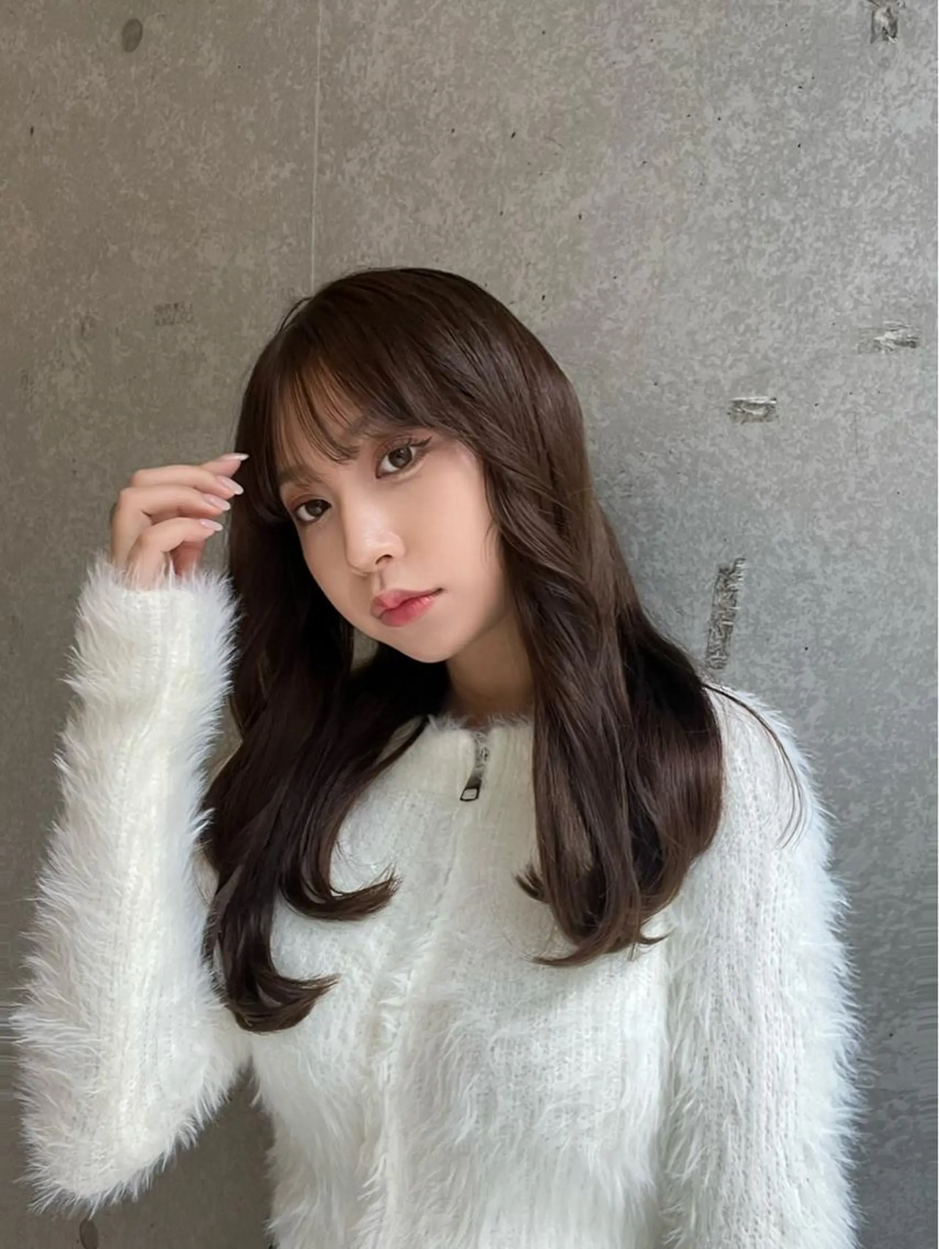 ロング 韓国ヘア／レイヤー/ 🤍ayumuのヘアスタイル