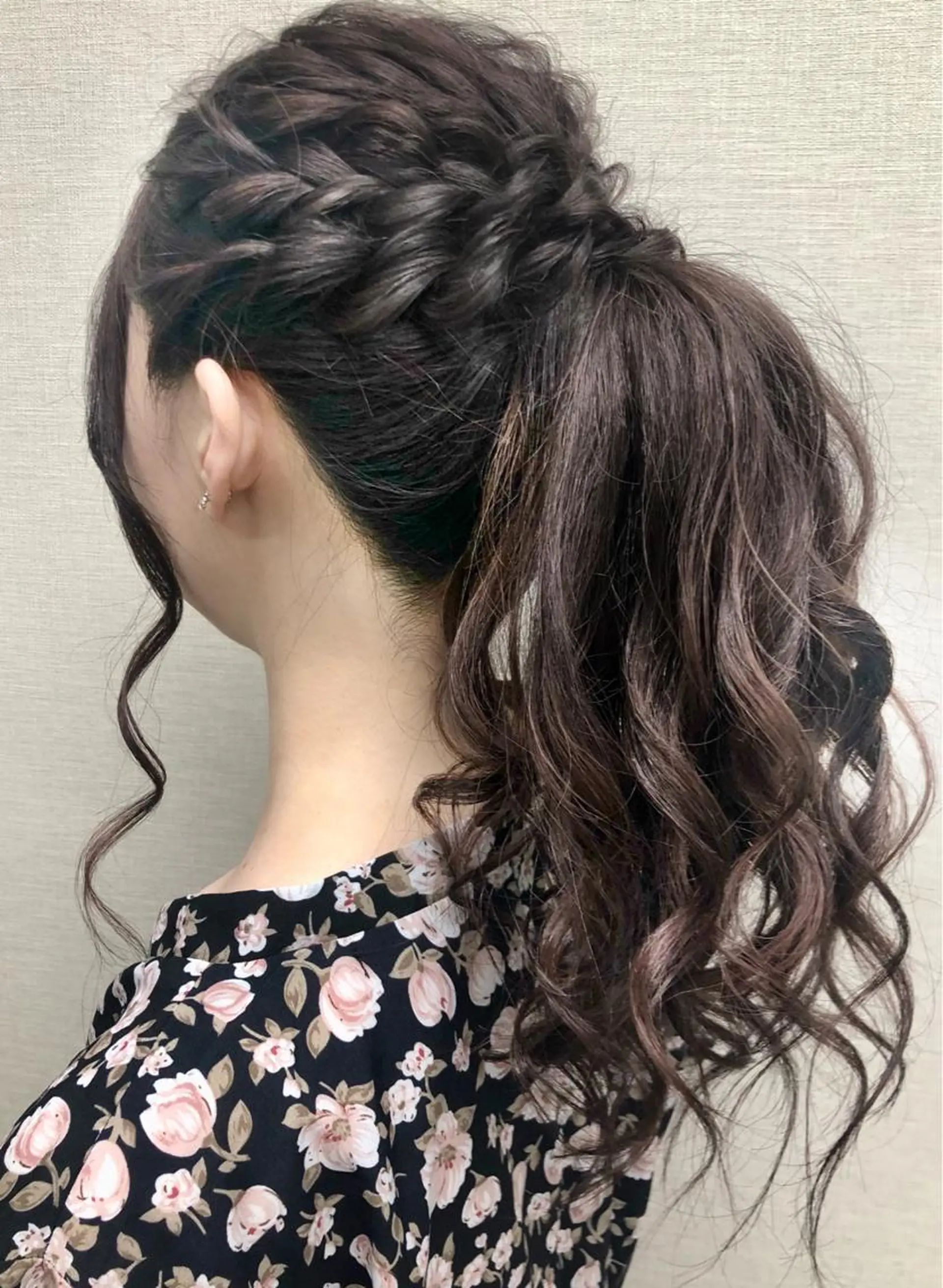ロング ヘアアレンジ ヘアセット 最高級シールエクステ 💜Fave/あかねのヘアスタイル