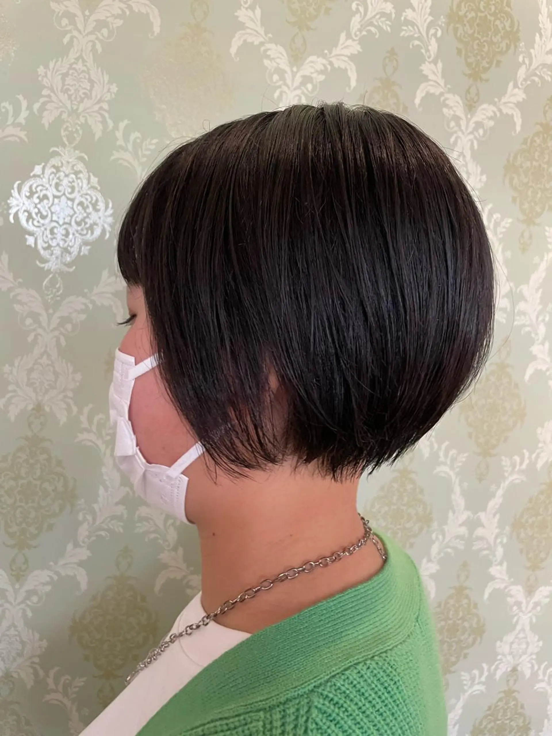 ショート ショートボブ ボブ ショートヘア カット EARTH中島 秋桜久のヘアスタイル