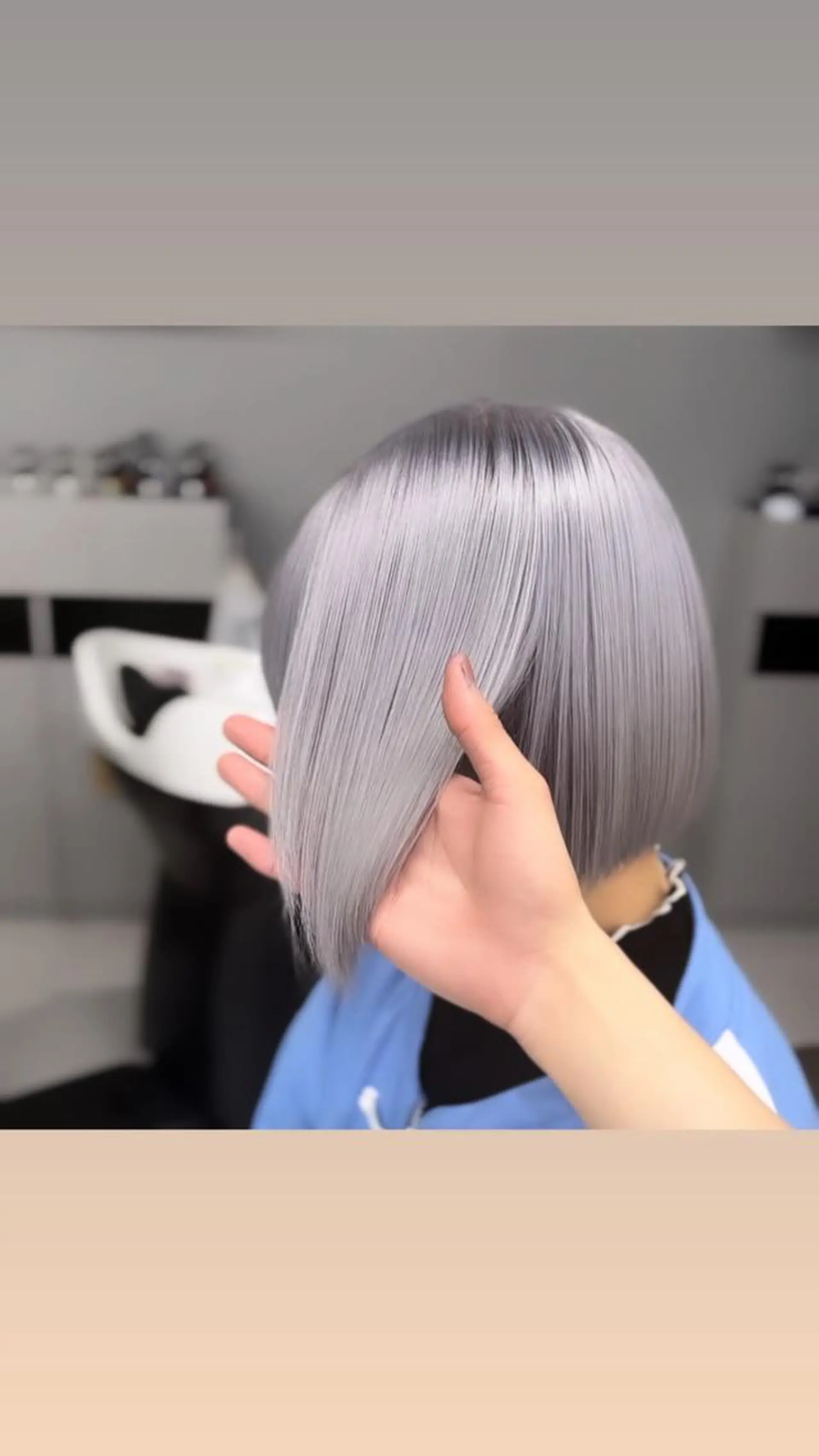 カラー ハイトーン職人 ♡中島凱人のヘアスタイル