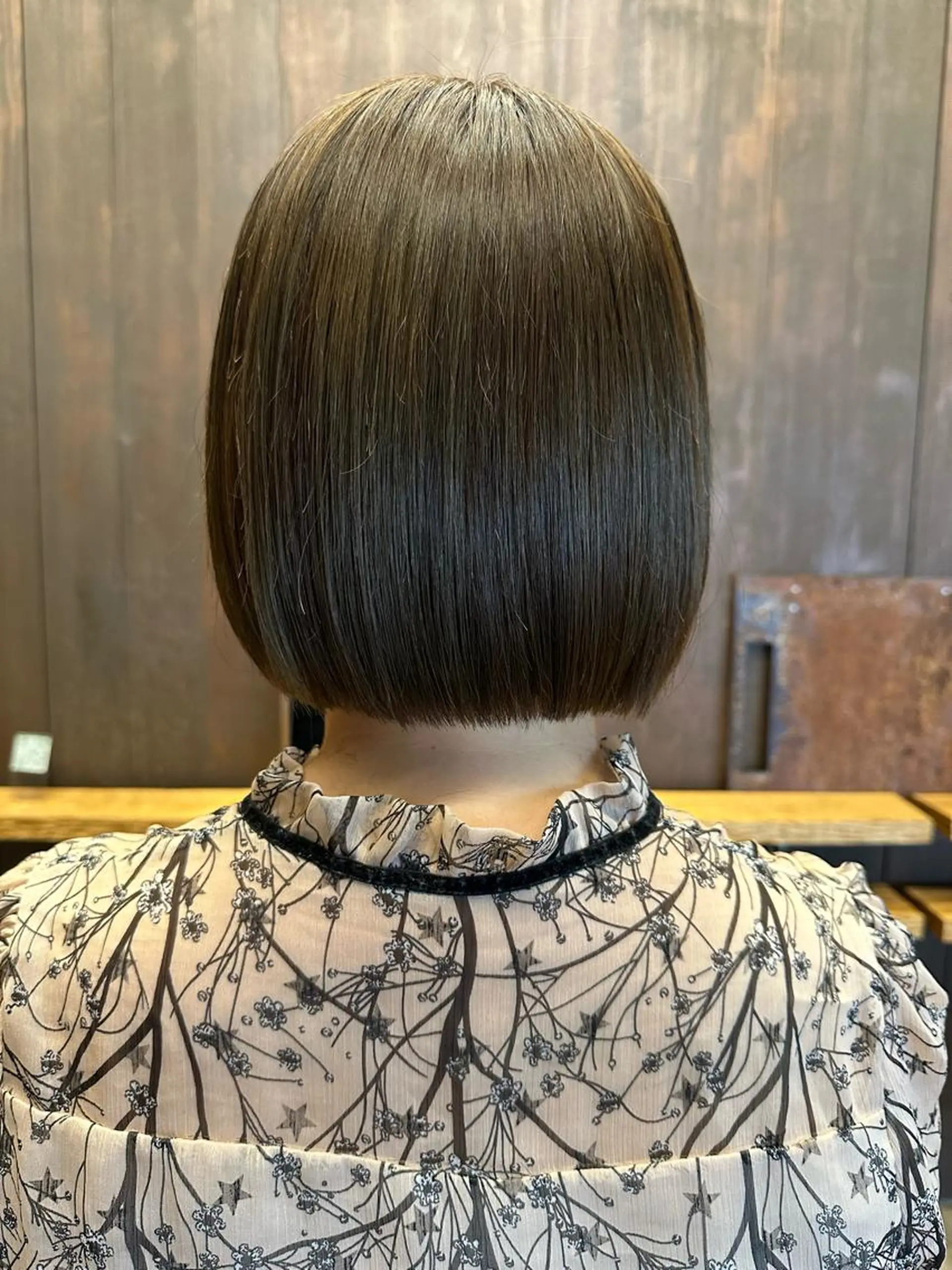 ミディアム ボブ 似合わせ松本 容政のヘアスタイル