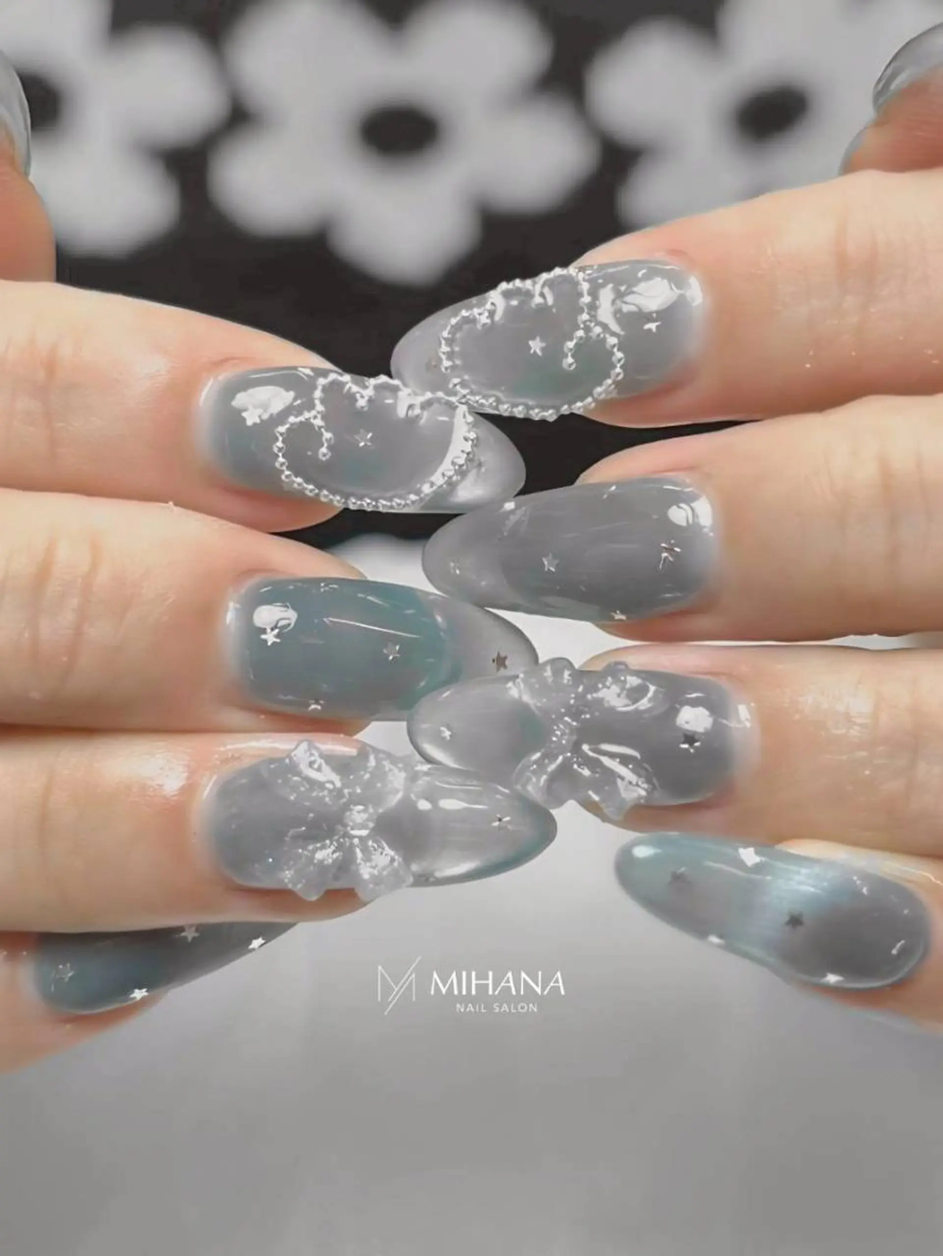 ネイル ジェルネイル 韓国ネイル パラジェル ワンホンネイル MIHANA 西川口 /Jrネイリストのネイルデザイン