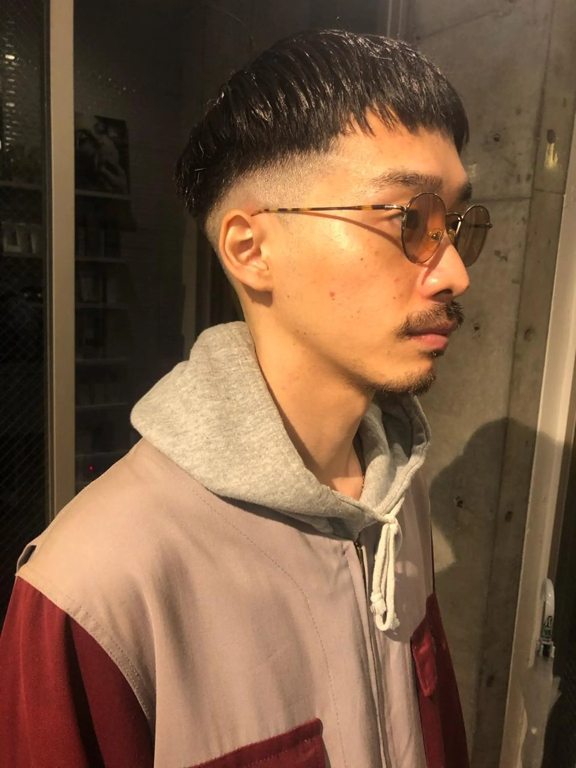 メンズ フェードカット 刈り上げ 🌈圧倒的デザイン パーマ　関和希のヘアスタイル