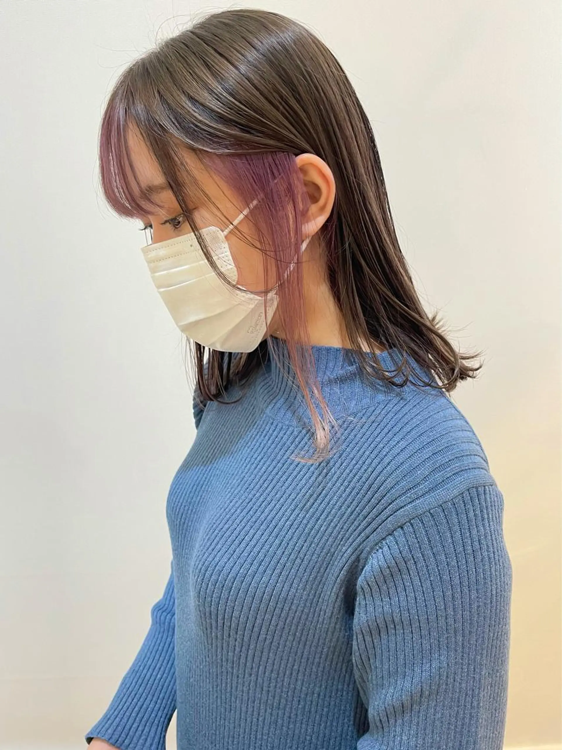 ミディアム カラー 佐藤 魁人のヘアスタイル