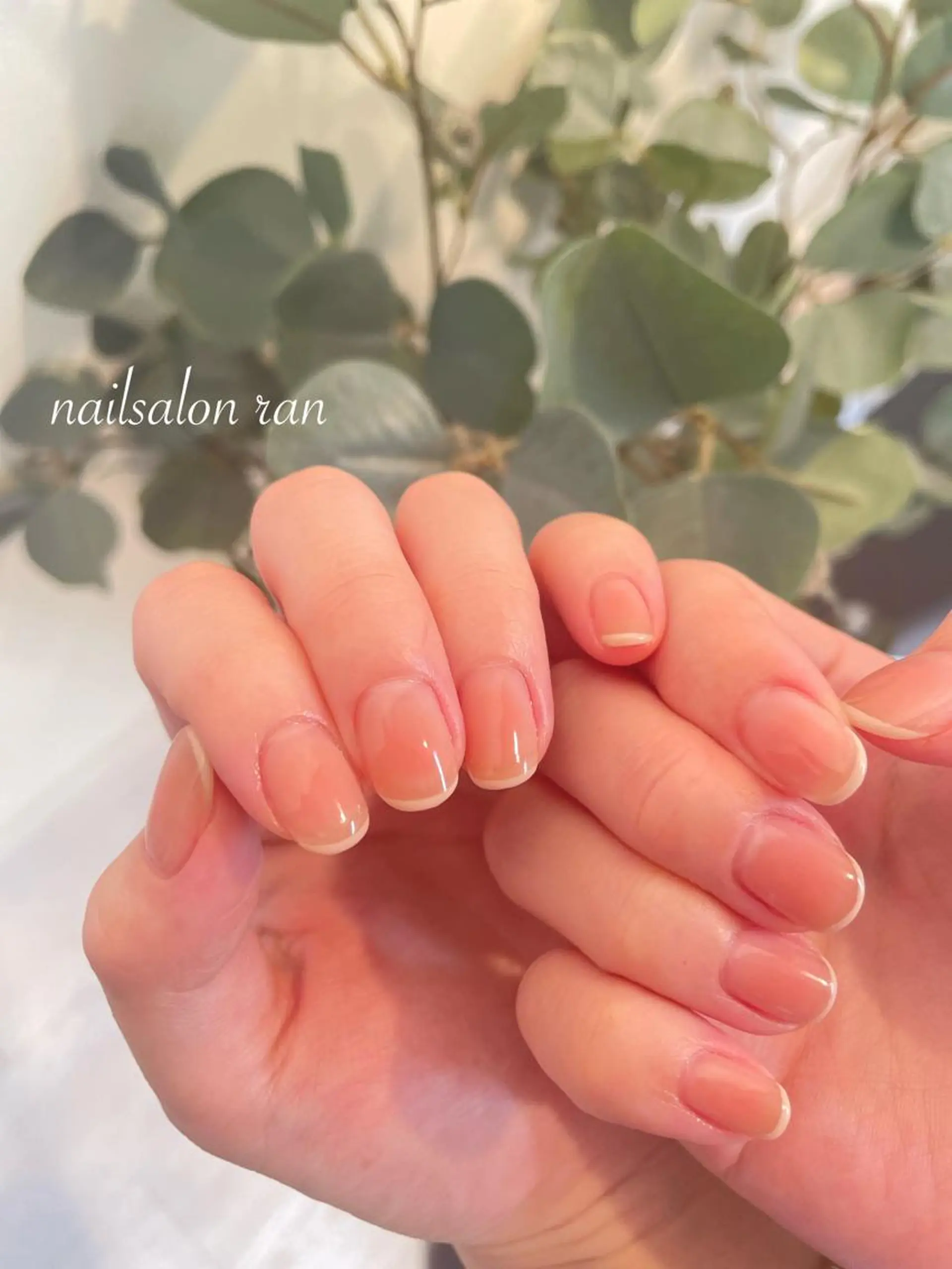 ネイル チークネイル nailsalon ranのネイルデザイン