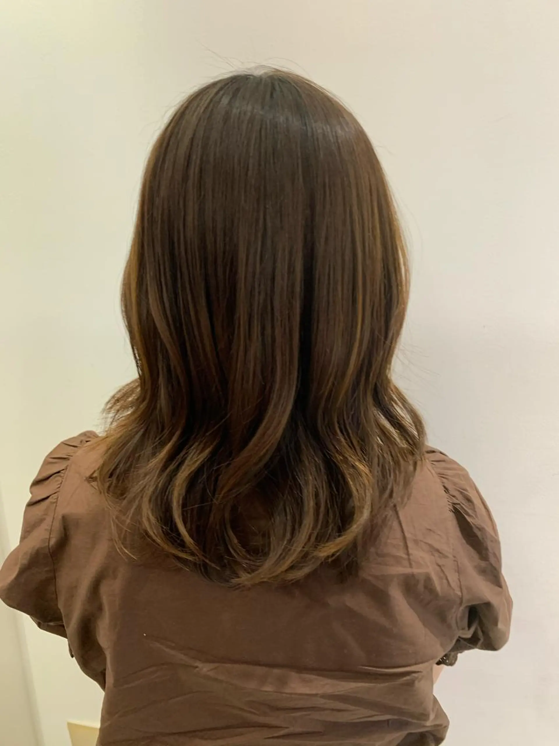 ミディアム デジタルパーマ🫧 韓国風ヘア🫧サクラのヘアスタイル