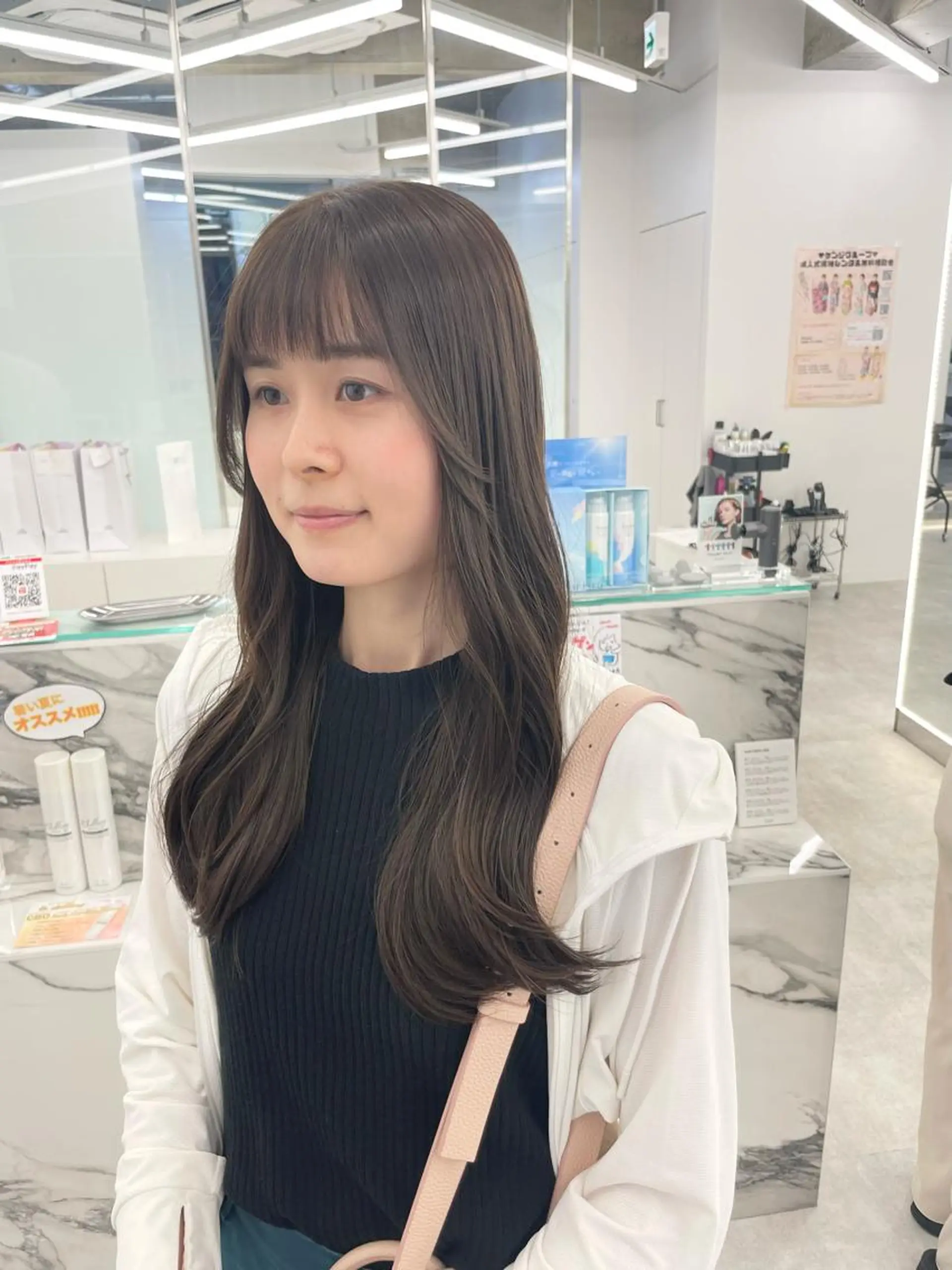 ロング カラー ヘアアレンジ カット ヘアカラー トリートメント 【Sweep】おじま のぞみのヘアスタイル