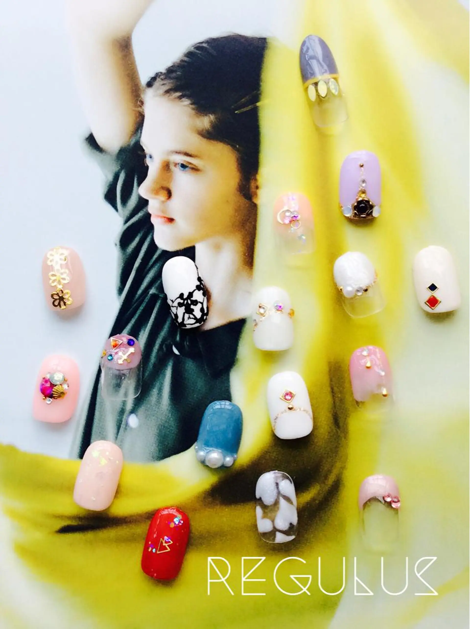 ネイル アートネイル フレンチネイル グラデーション ワンカラーネイル Regulus 西川のネイルデザイン