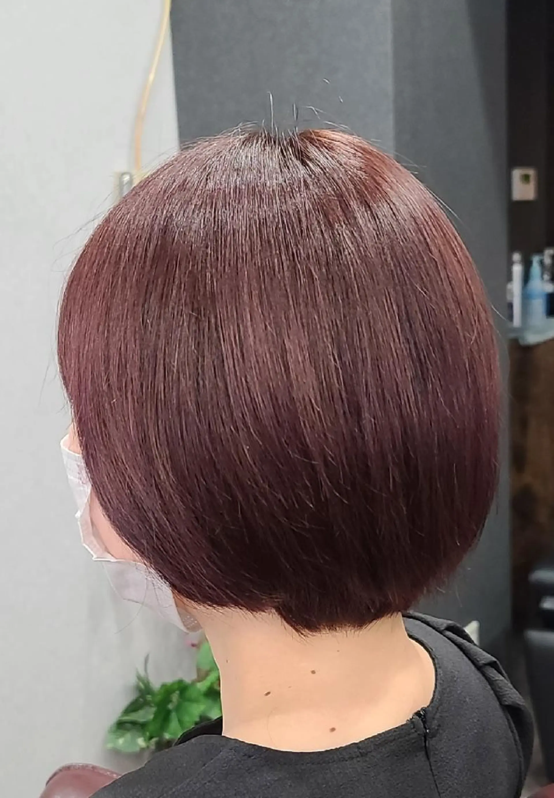 ミディアム カラー カット ヘアカラー トリートメント 井澗 修二のヘアスタイル