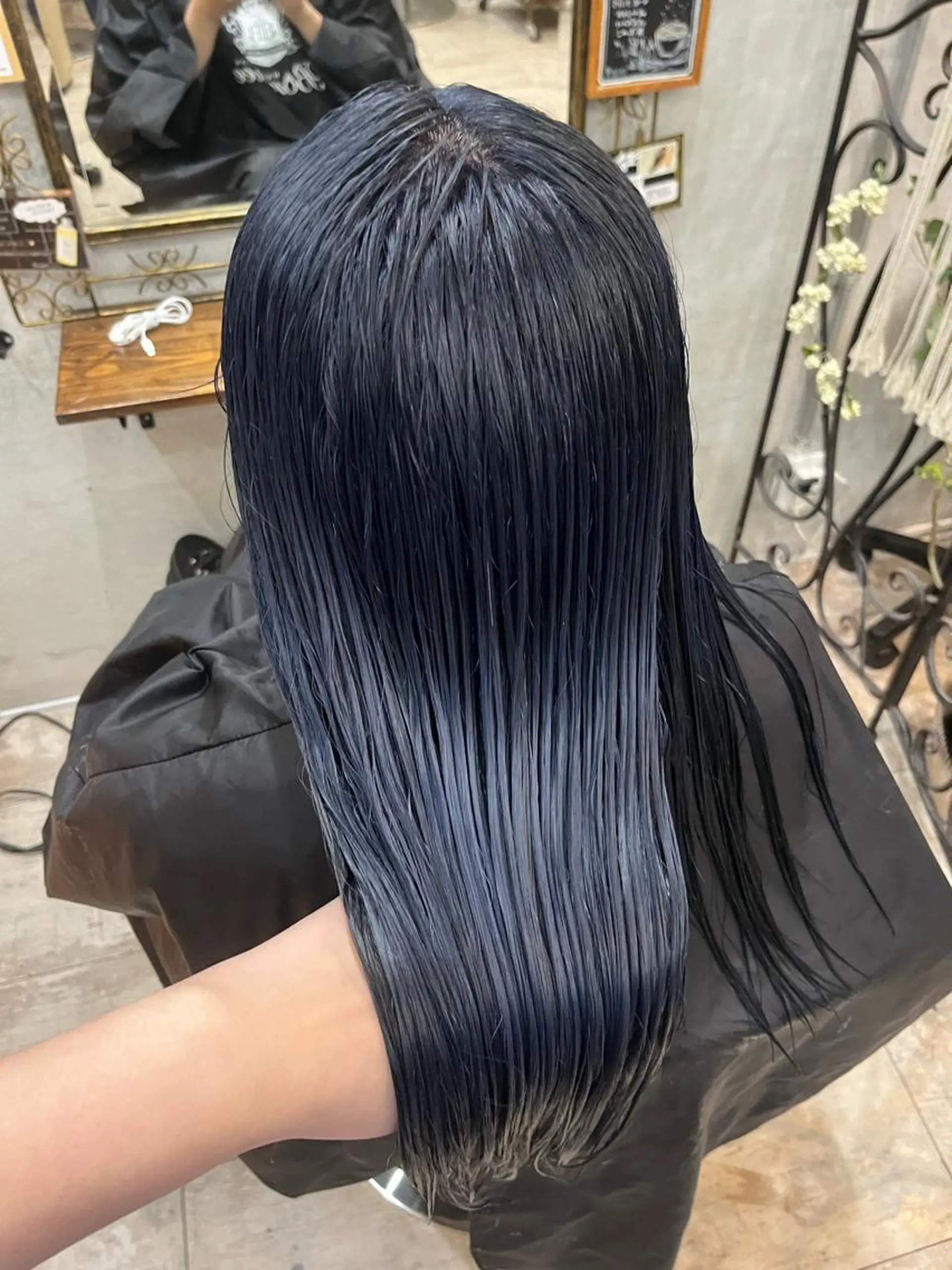 ロング カラー ブリーチ 艶髪/ハイトーン/ ヘアセット/モエノのヘアスタイル