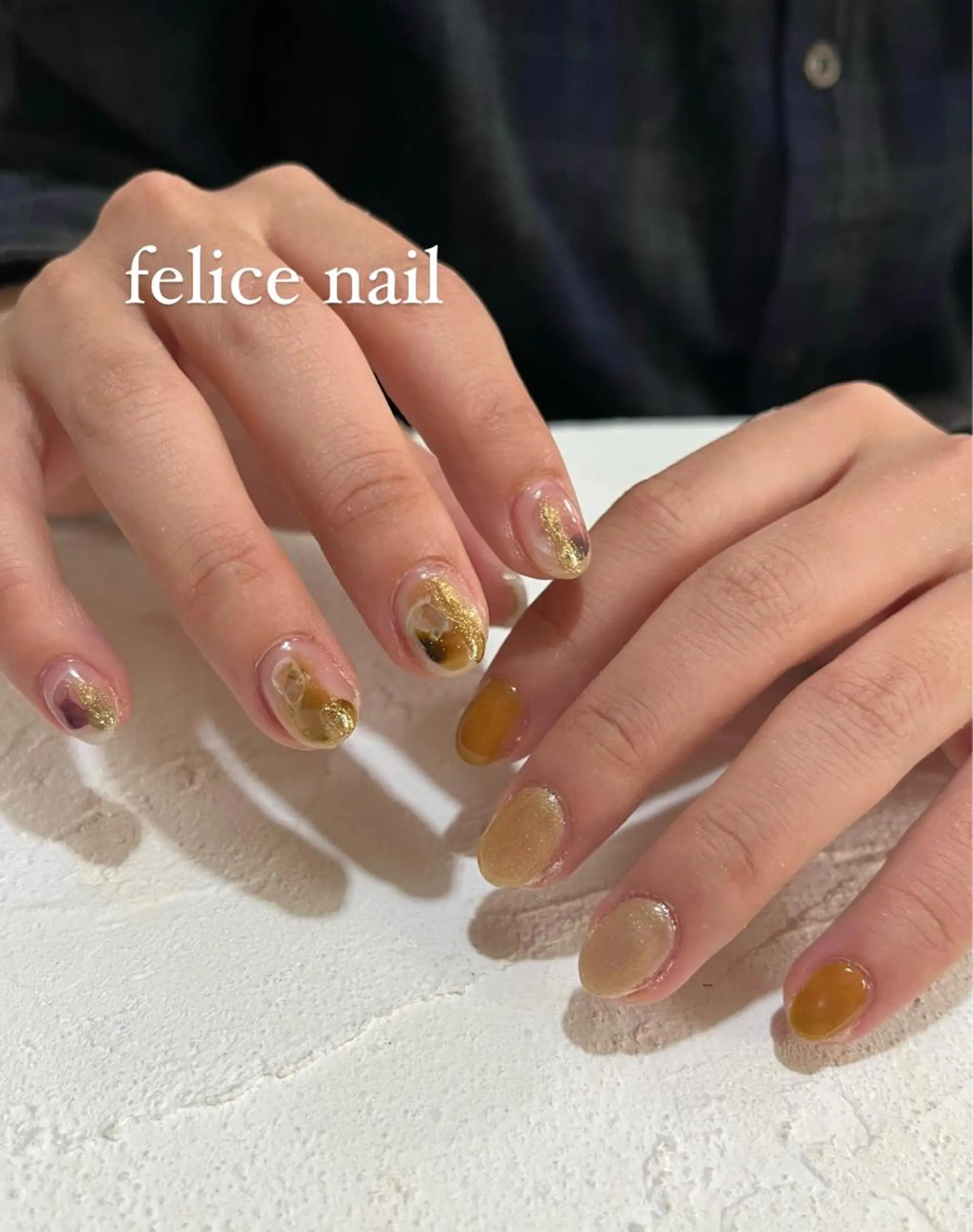 ネイル ジェルネイル ニュアンスネイル オフィスネイル パラジェル 春ネイル felice nailのネイルデザイン