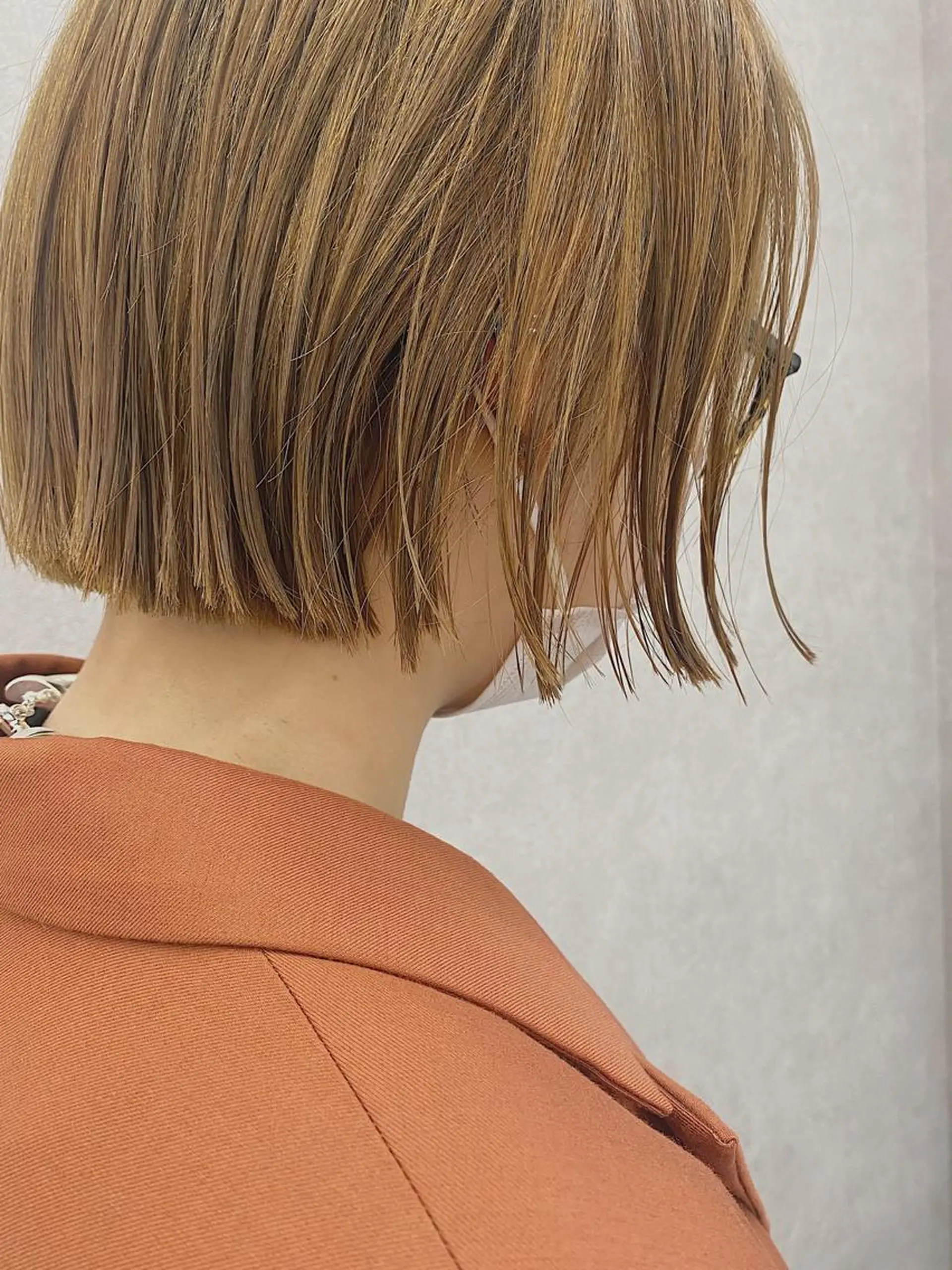 ショート カラー ヘアアレンジ ボブ カット ヘアカラー トリートメント Kawaguchi Arisaのヘアスタイル