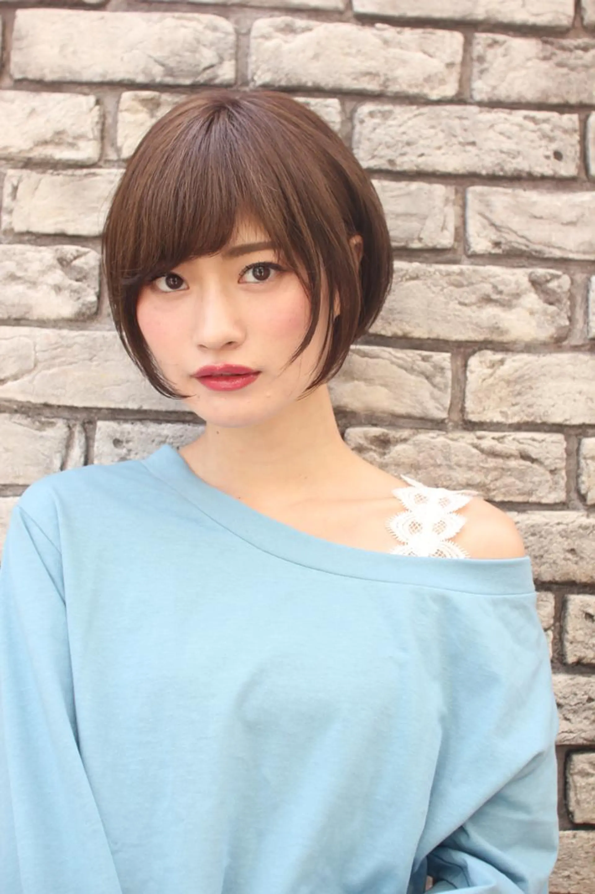 ショート カラー 羽田 ひろむのヘアスタイル