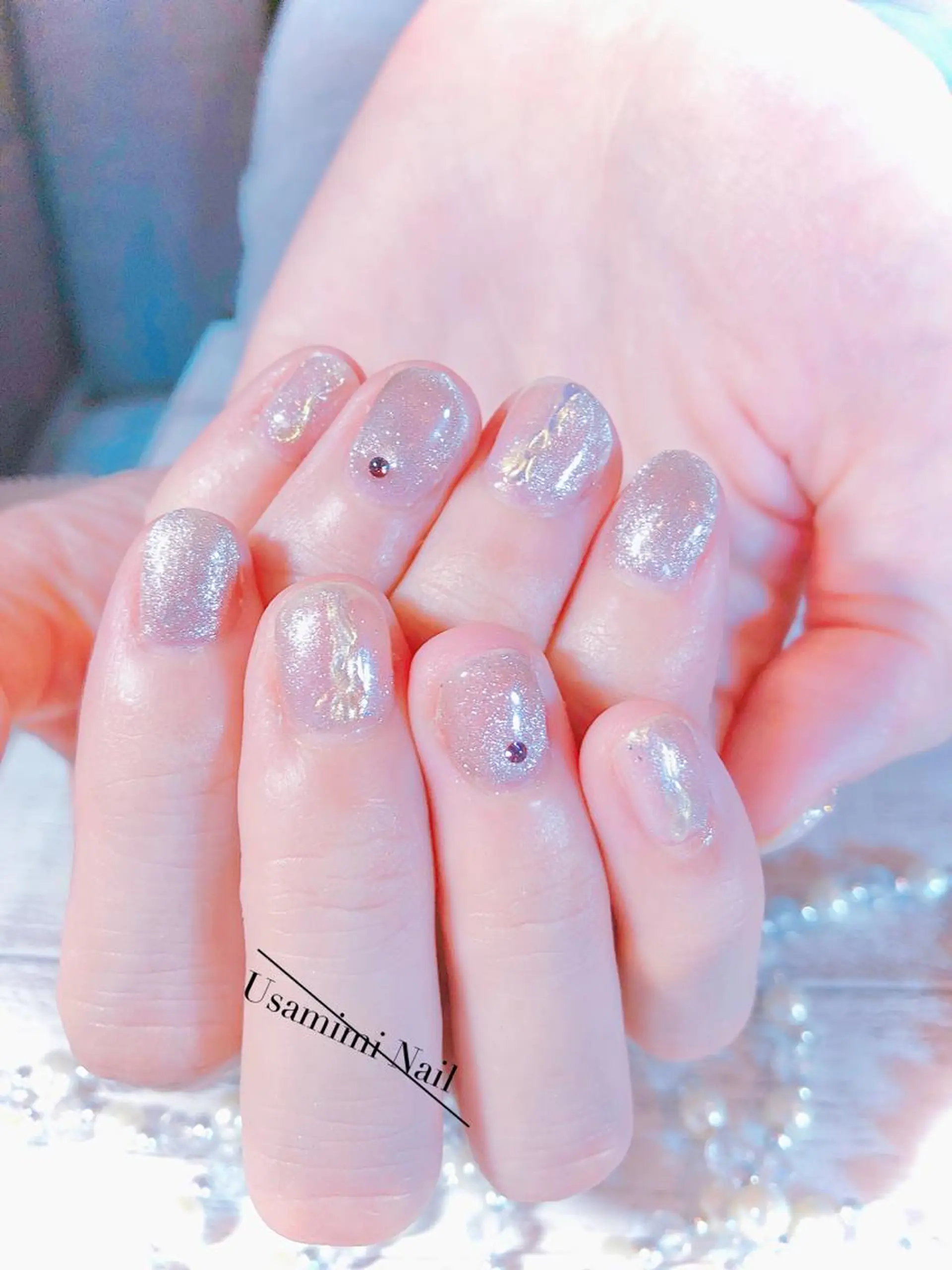 ネイル ジェルネイル USAMiMi 🐰💕のネイルデザイン