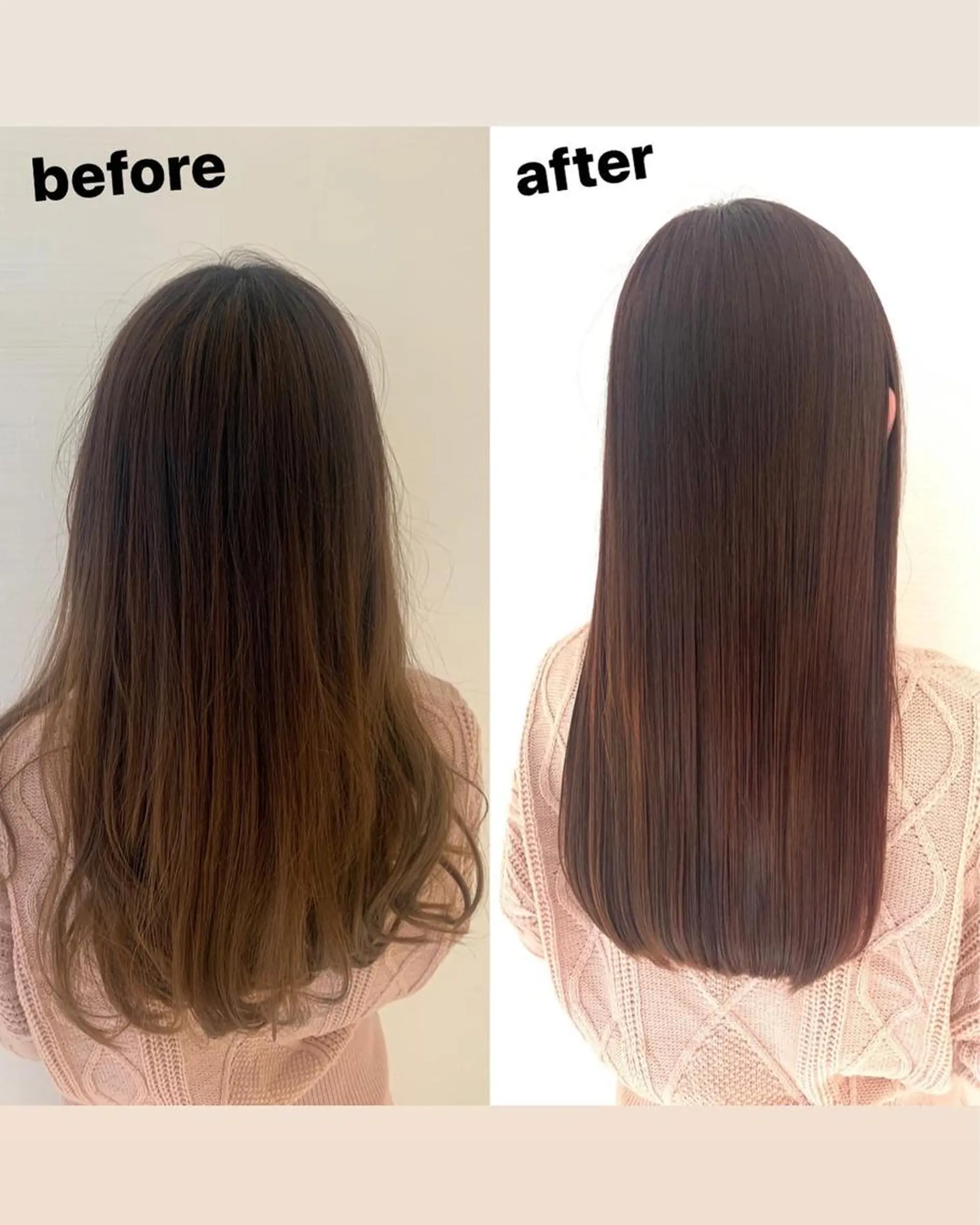 セミロング カラー 髪質改善 トリートメント 縮毛矯正 トリートメント ✨髪のソムリエ✨ 岩川和生のヘアスタイル