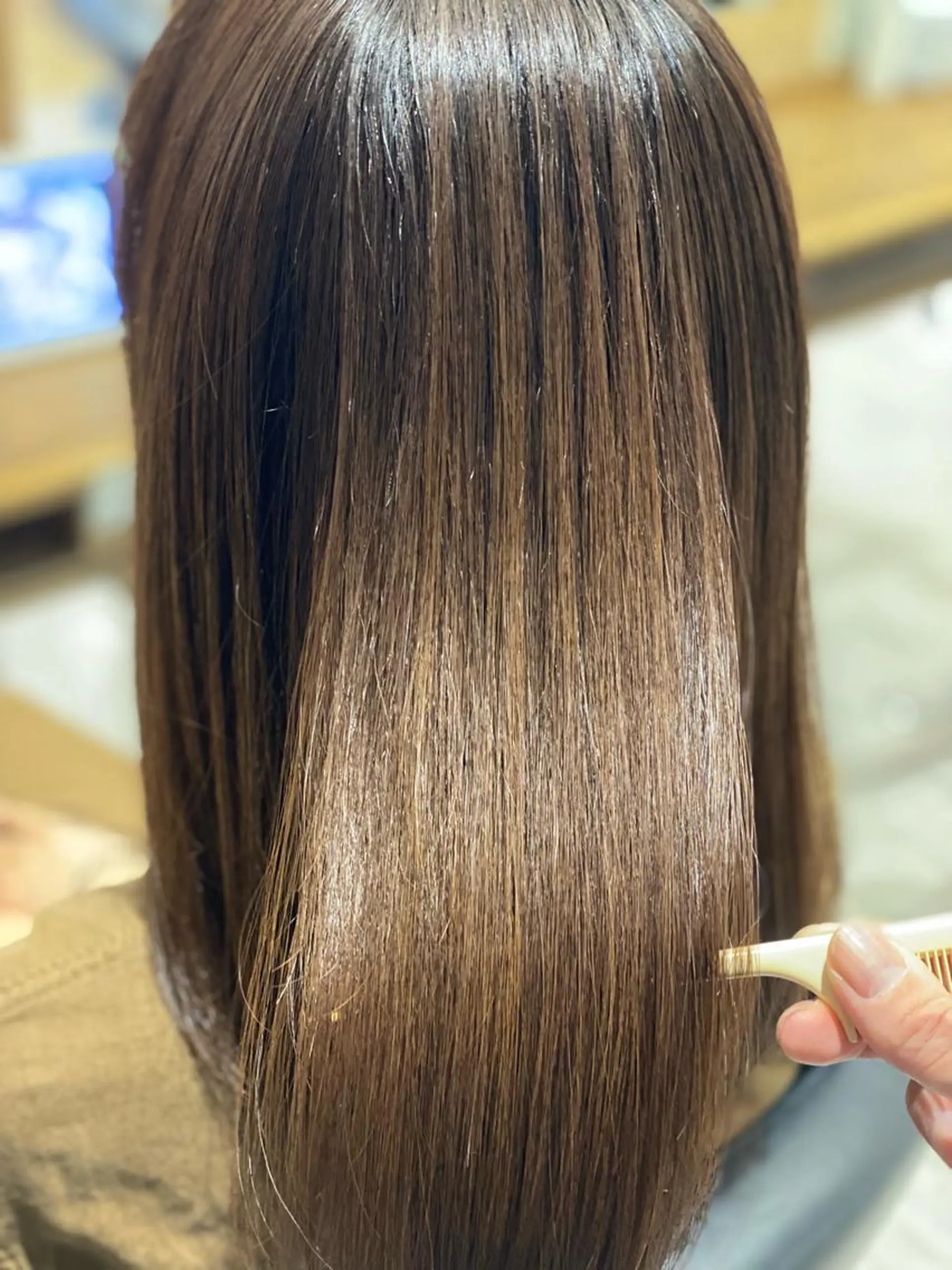 ロング 髪質改善 縮毛矯正 ✨美髪矯正の専門家✨ 髪質改善　松村のヘアスタイル