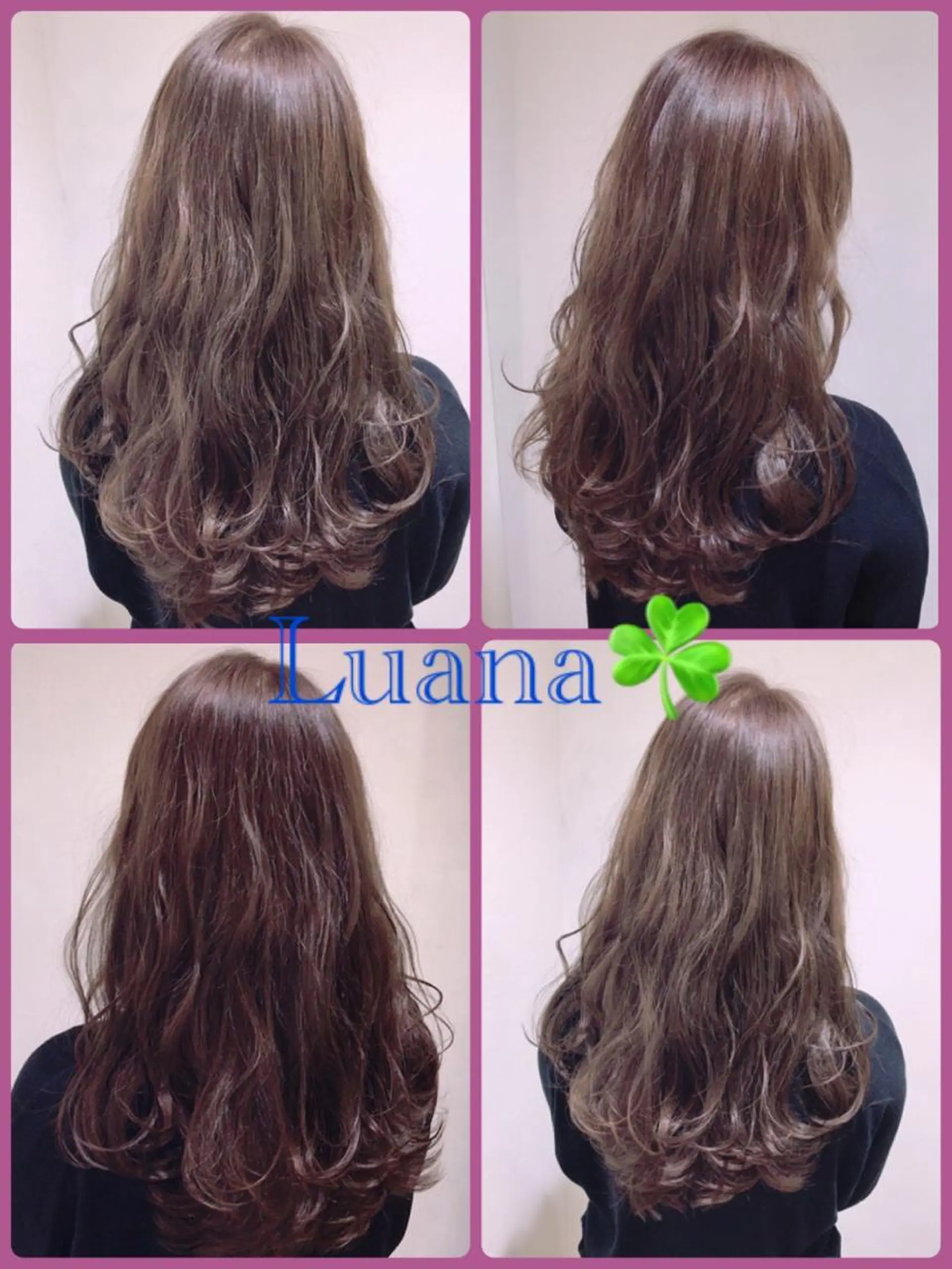 ロング カラー 髪質改善お任せ ください♪ひとみのヘアスタイル