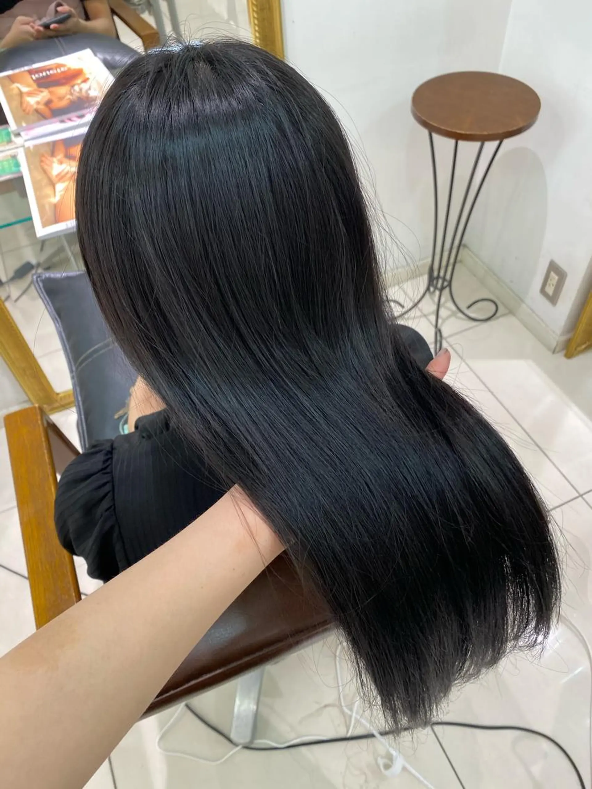 ロング カラー ヘアアレンジ 透明感カラー 古山 結季🌙🖤のヘアスタイル