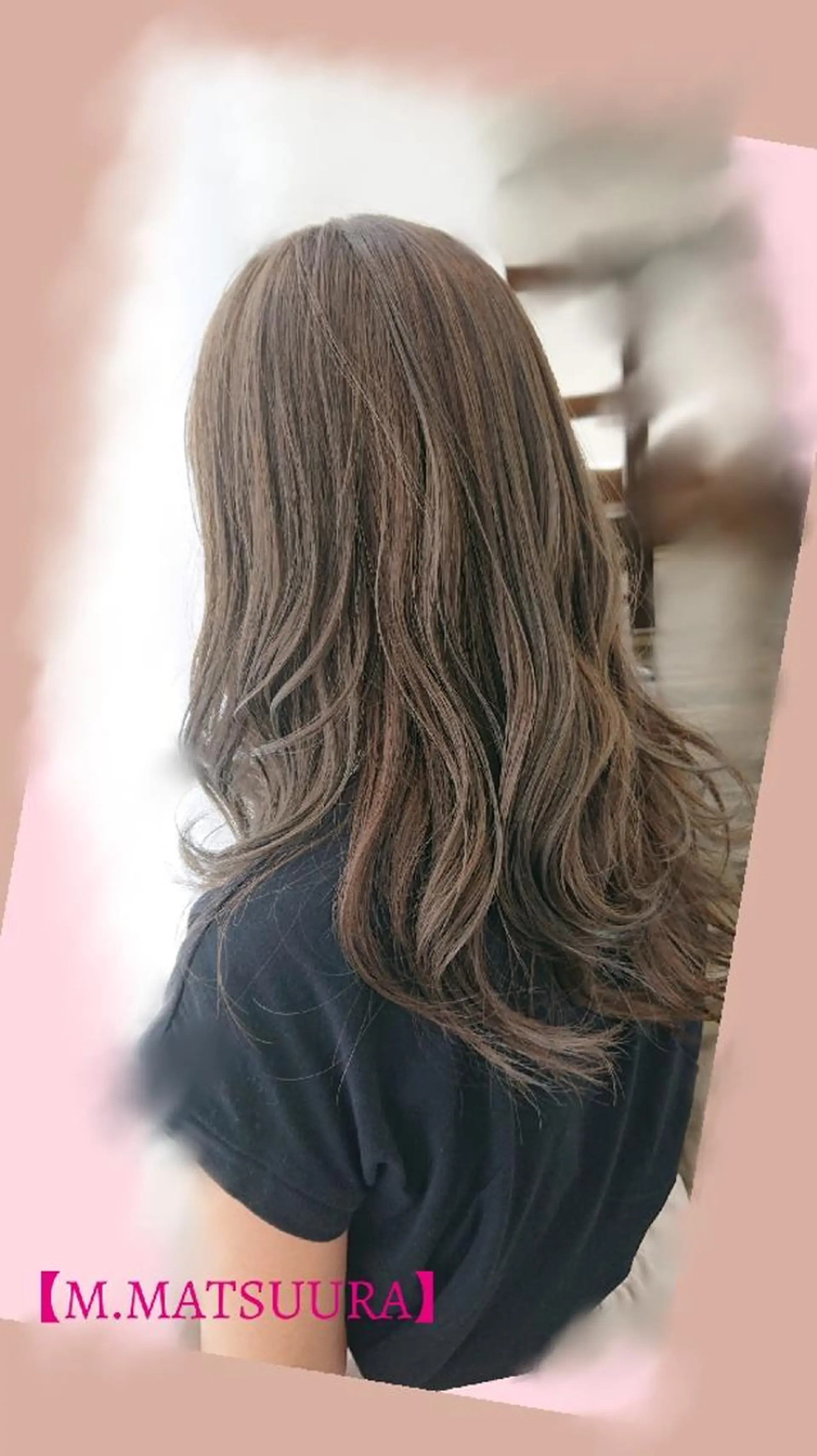 ロング カット パーマ 松浦 美和【miwa】のヘアスタイル
