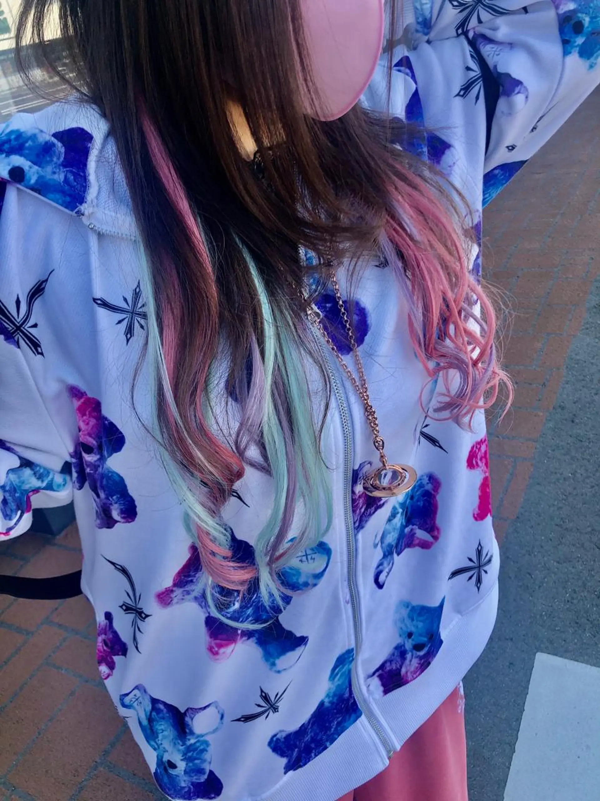 ロング カット エクステ 難しい髪質の縮毛矯正 高岡/射水/髪質改善のヘアスタイル