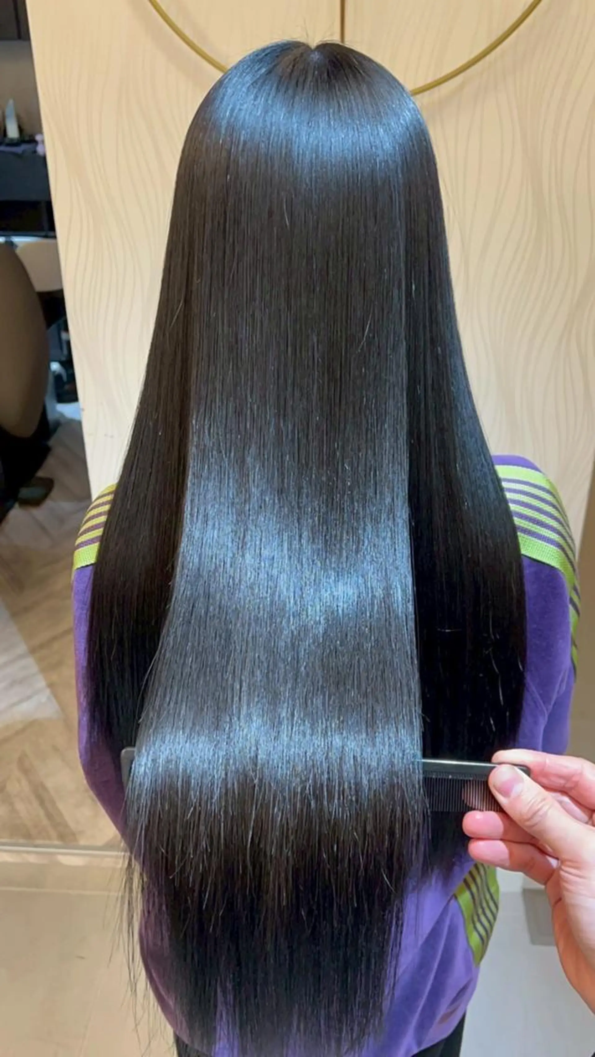 ロング 縮毛矯正 トリートメント 服部飛鳥 縮毛矯正 髪を綺麗にする人 栄のヘアスタイル