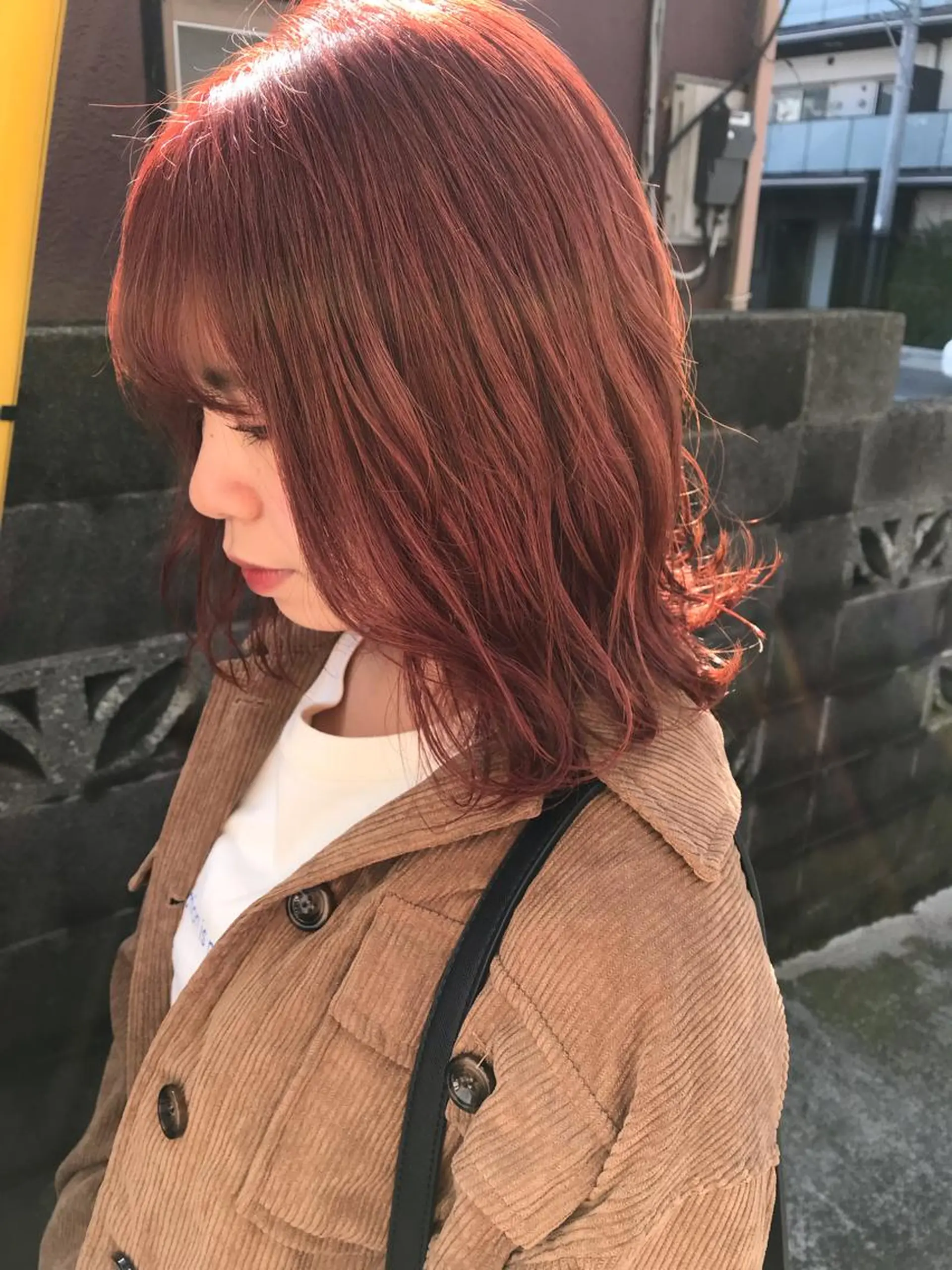 ミディアム カラー riho/ブリーチ/ デザインカラー/辻堂のヘアスタイル