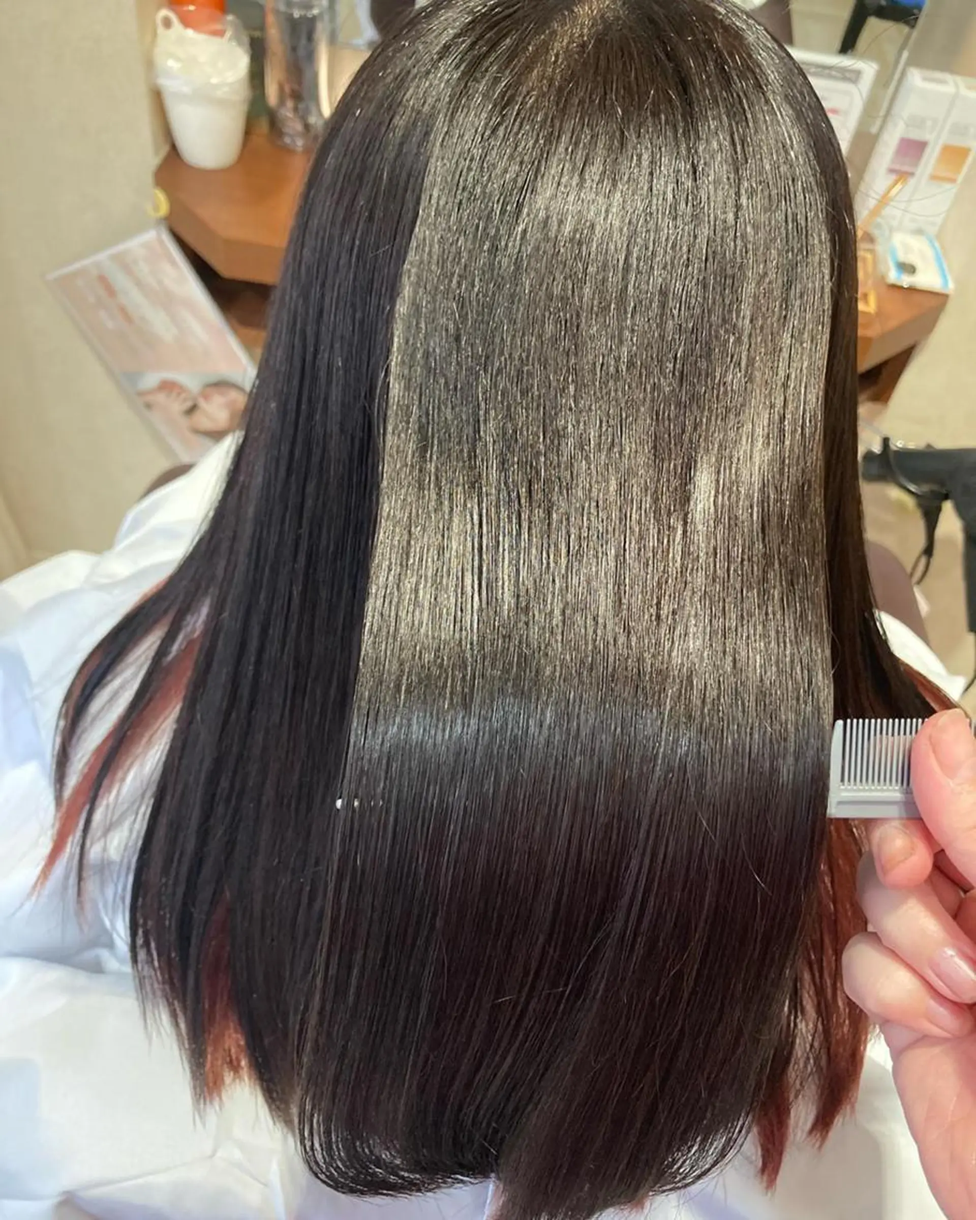 カラー 髪質改善/透明感 カラー/内藤有須加のヘアスタイル