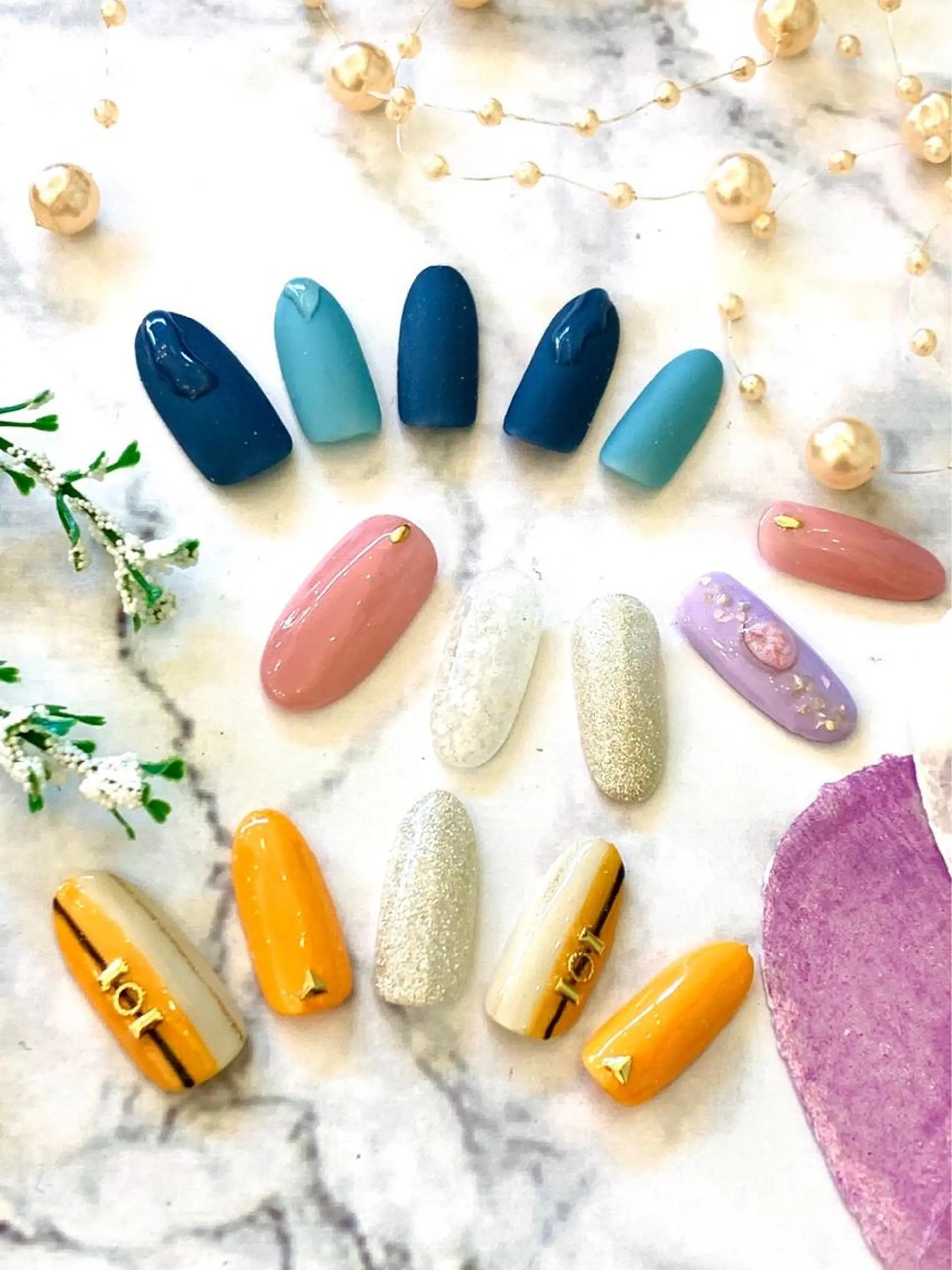 ネイル NAIL Alaia 𓇼のネイルデザイン