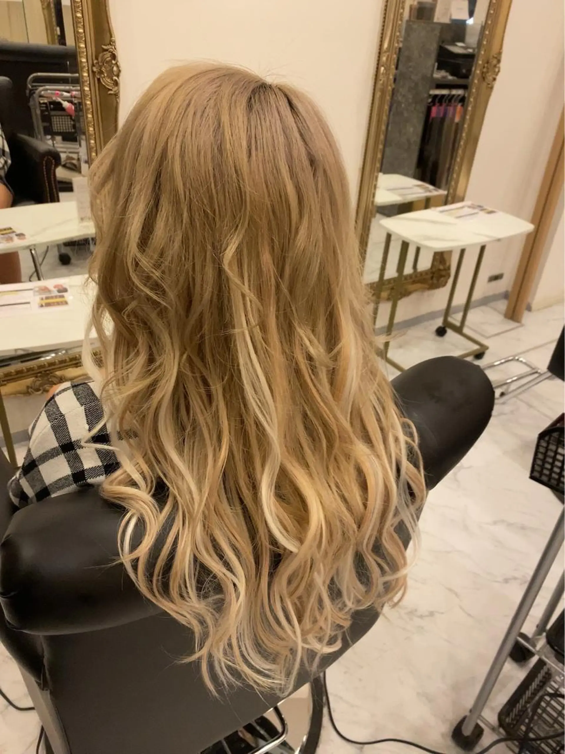 ロング カラー ヘアカラー エクステ 💎JADE GRACE💎のヘアスタイル