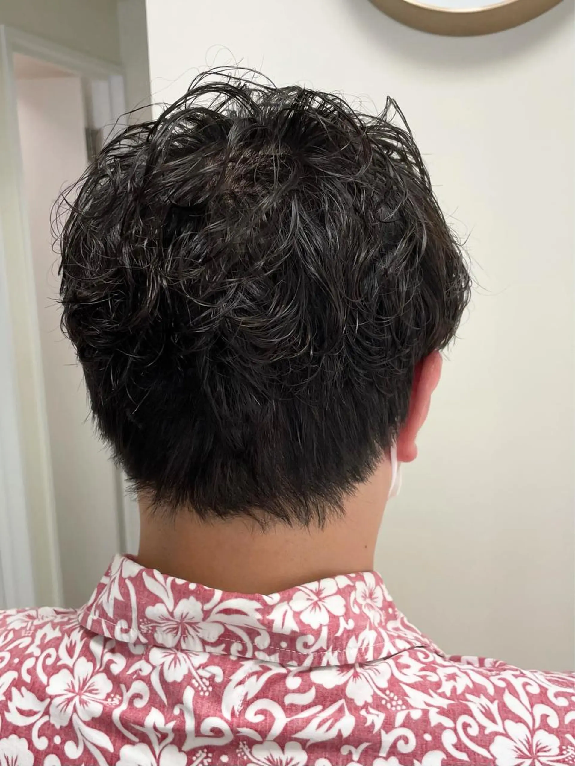 ショート パーマ メンズ 倉持美雪 ＊幸せの伝導師＊のヘアスタイル