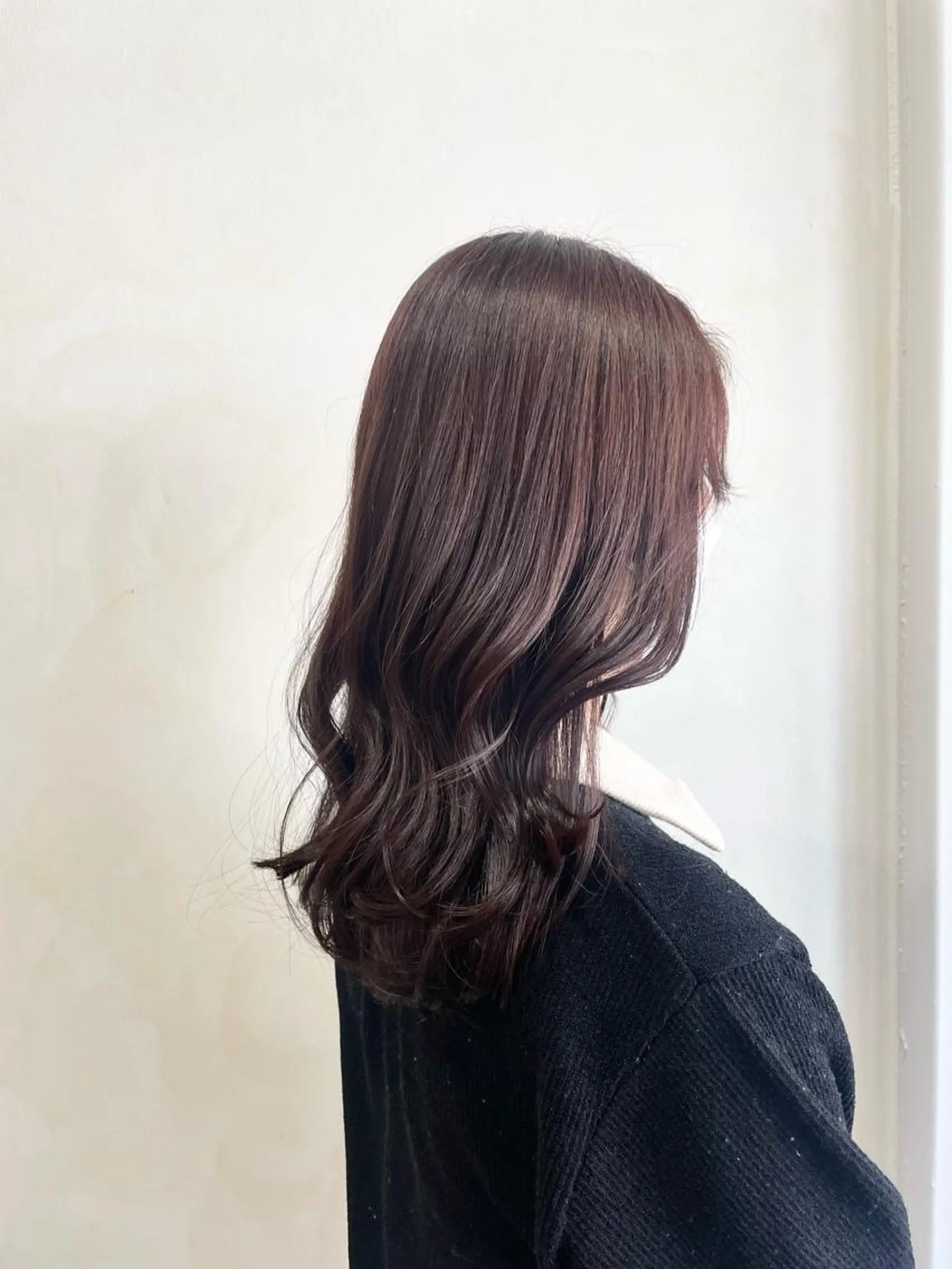 ロング カラー ブラウンカラー ピンクカラー ピンクブラウン カット ヘアカラー ⌇ROMEO京橋店⌇ 鎌谷明星🪷のヘアスタイル