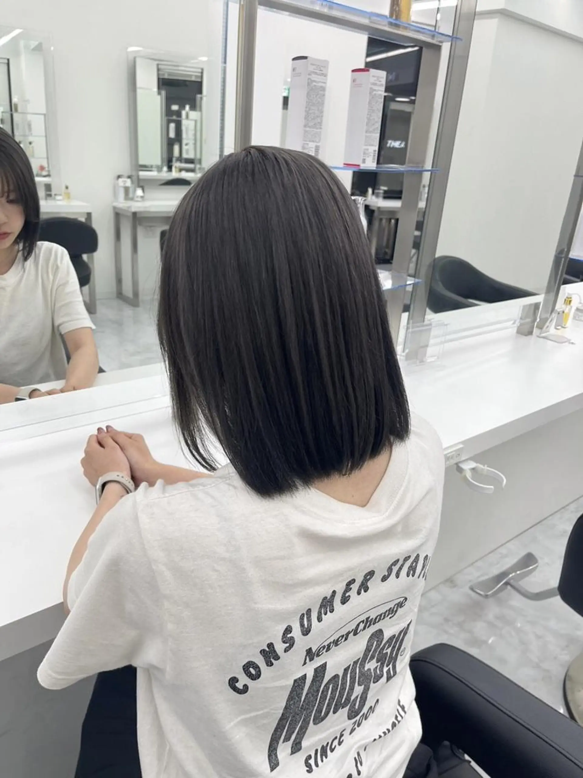 カラー 大人っぽ韓国ヘア🤍 yuma🐈‍⬛のヘアスタイル