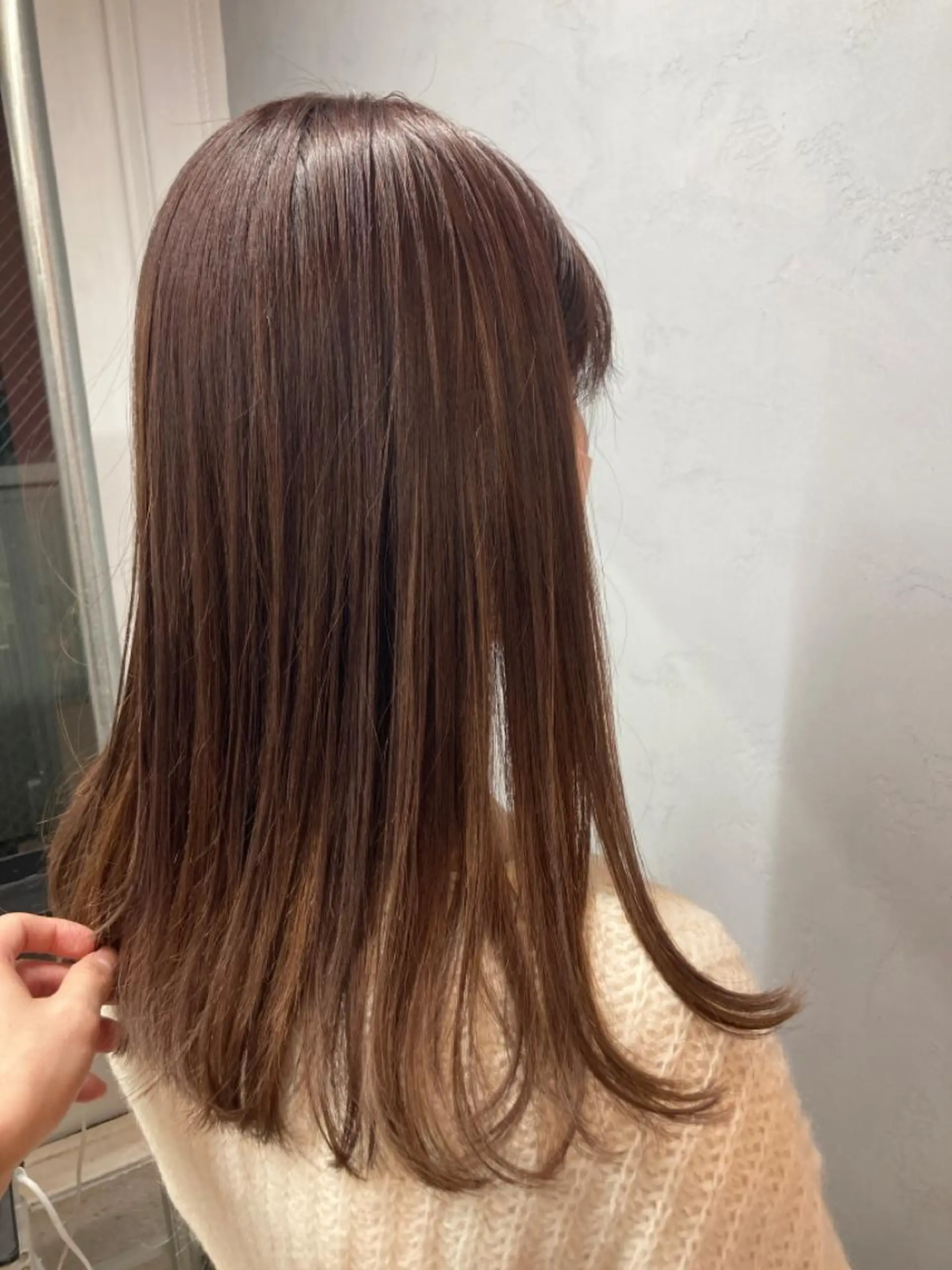 セミロング カット ヘアカラー トリートメント エリア1位⭐️ けんとのヘアスタイル