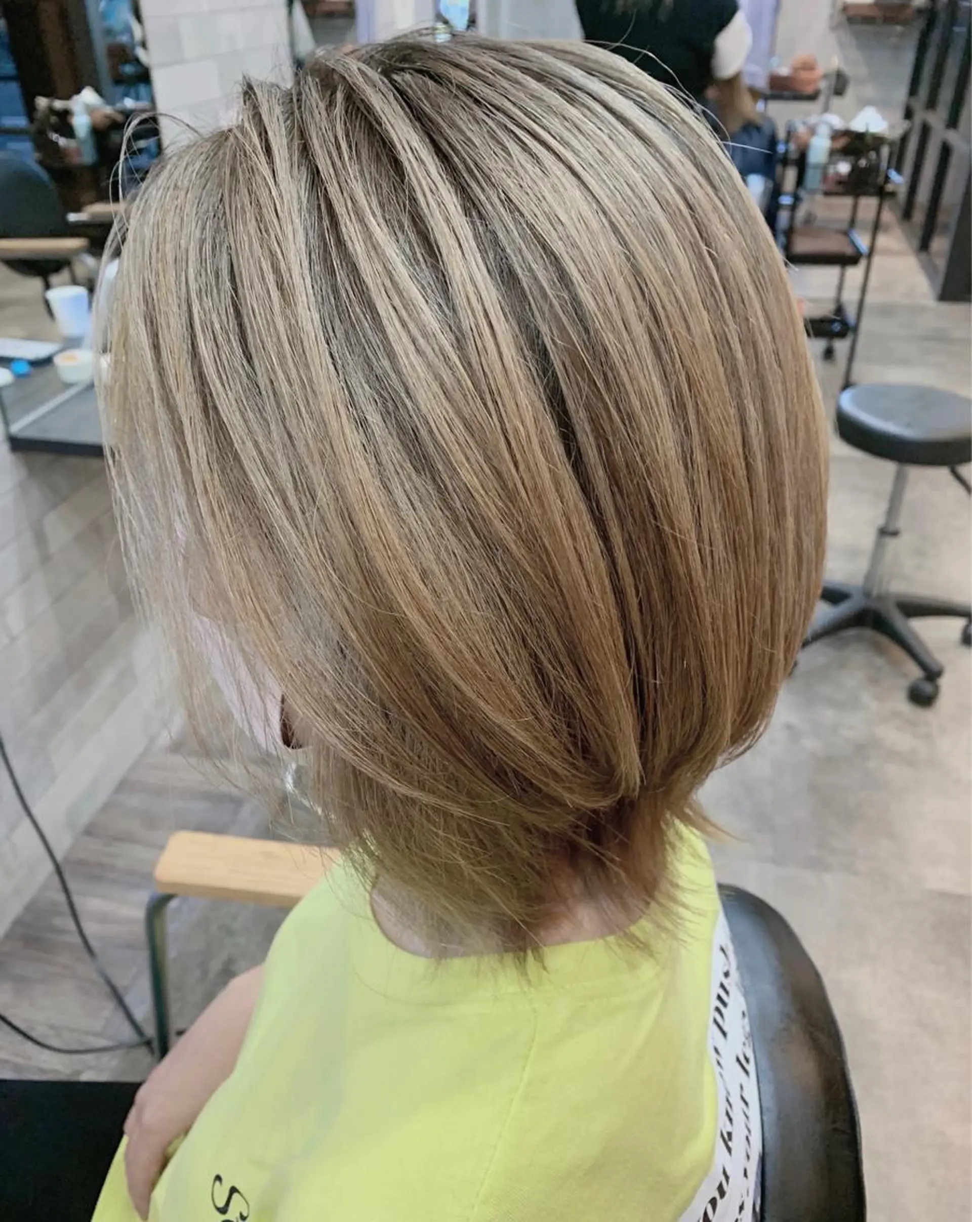 ロング カット ヘアカラー トリートメント 山本 みきのヘアスタイル