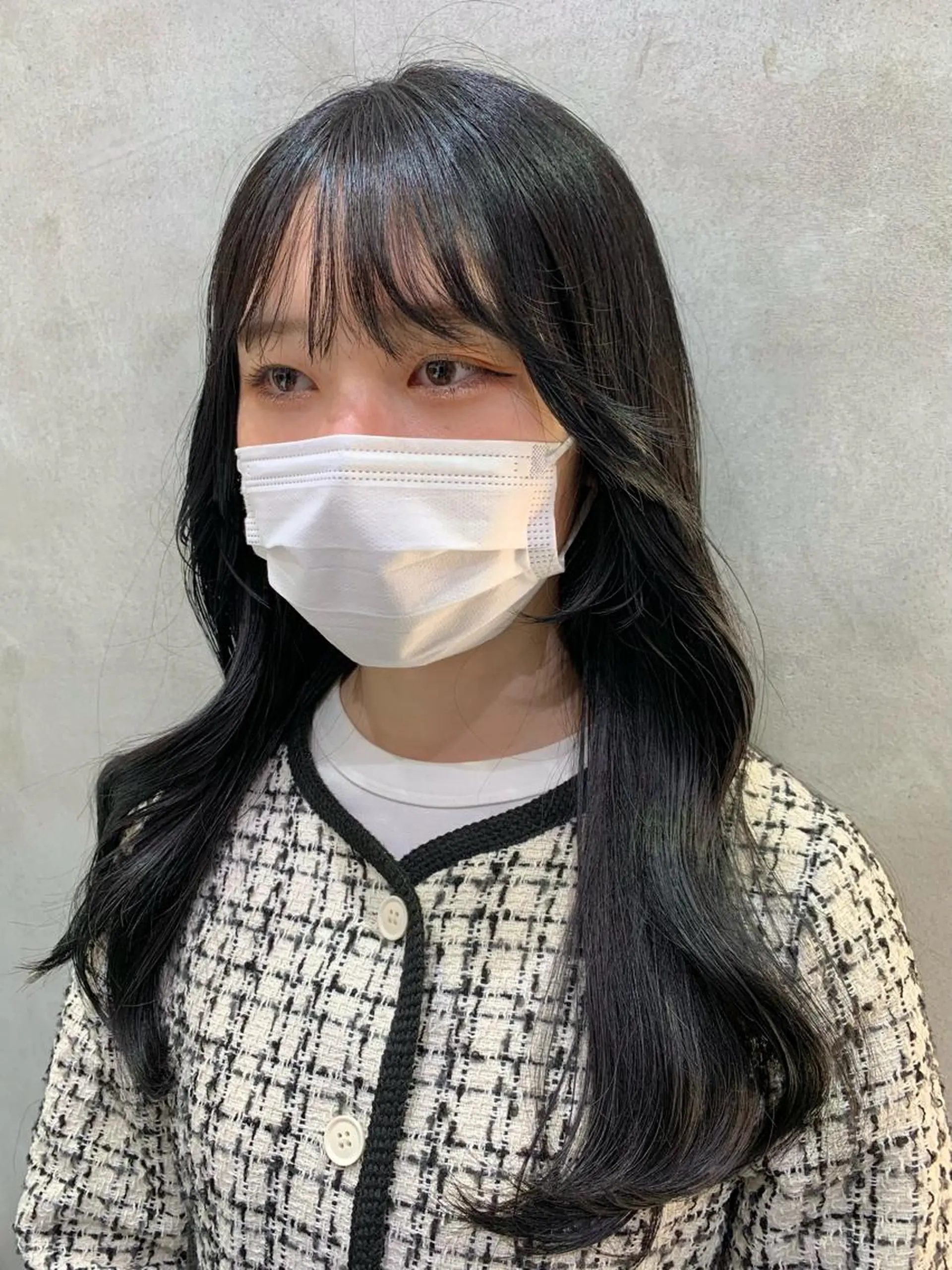 ロング カット ヘアカラー ✨コテ巻き風パーマ ✨川合佑哉のヘアスタイル