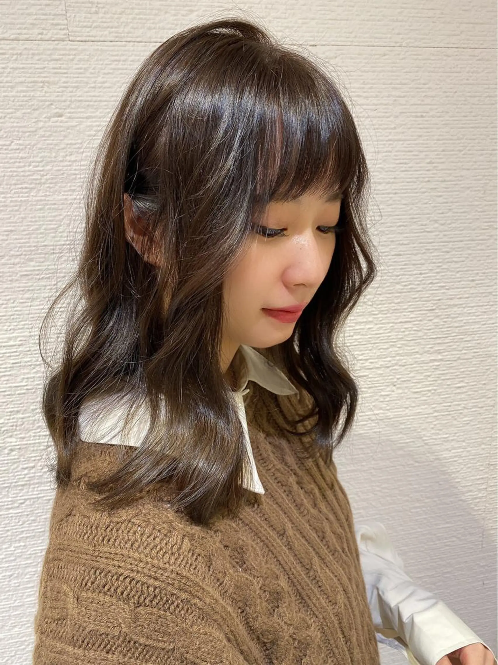 セミロング カラー 完全美髪特化 髪質改善/島　悠輔のヘアスタイル