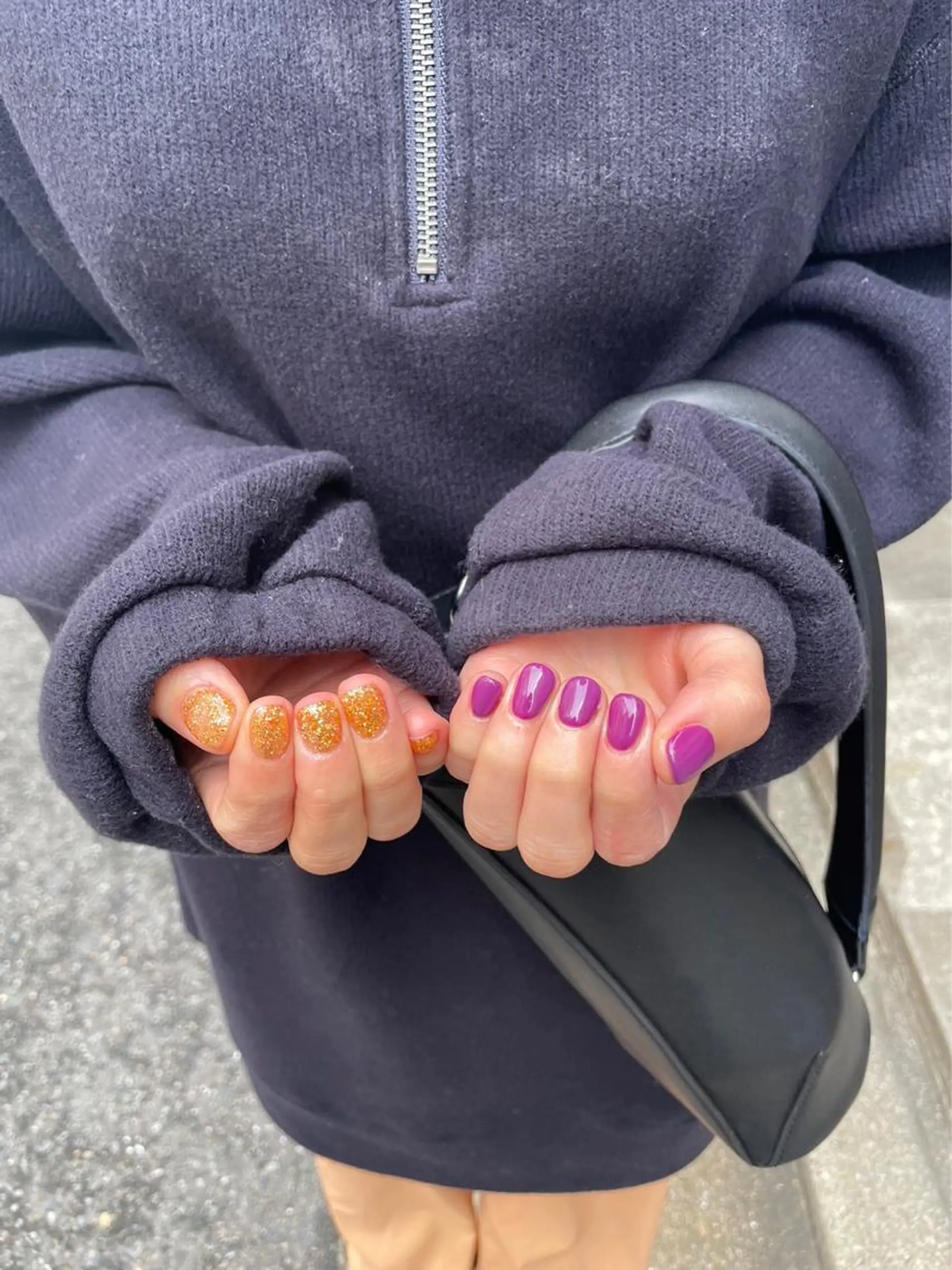 ネイル ワンカラーネイル ハンドネイル ネイルズシャトン🪡 ネイリスト齊藤のネイルデザイン