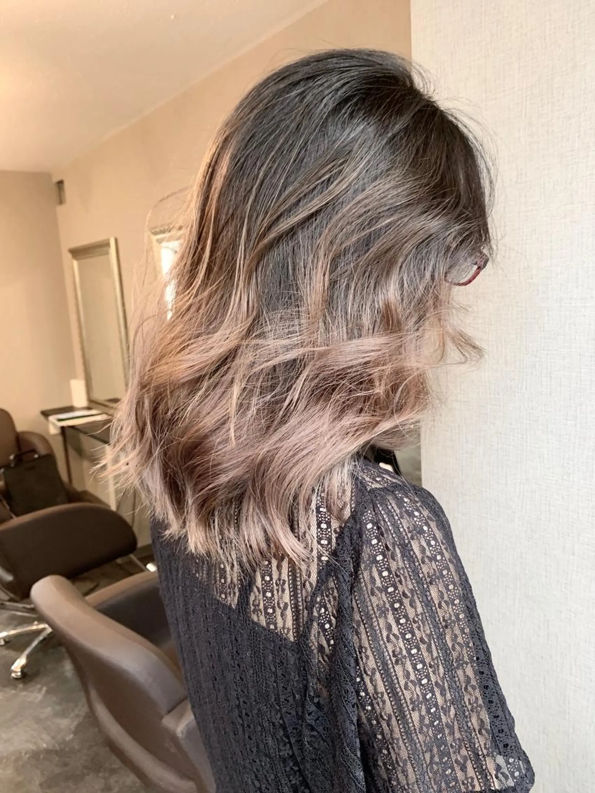 セミロング S.SWEET 河原町店のヘアスタイル