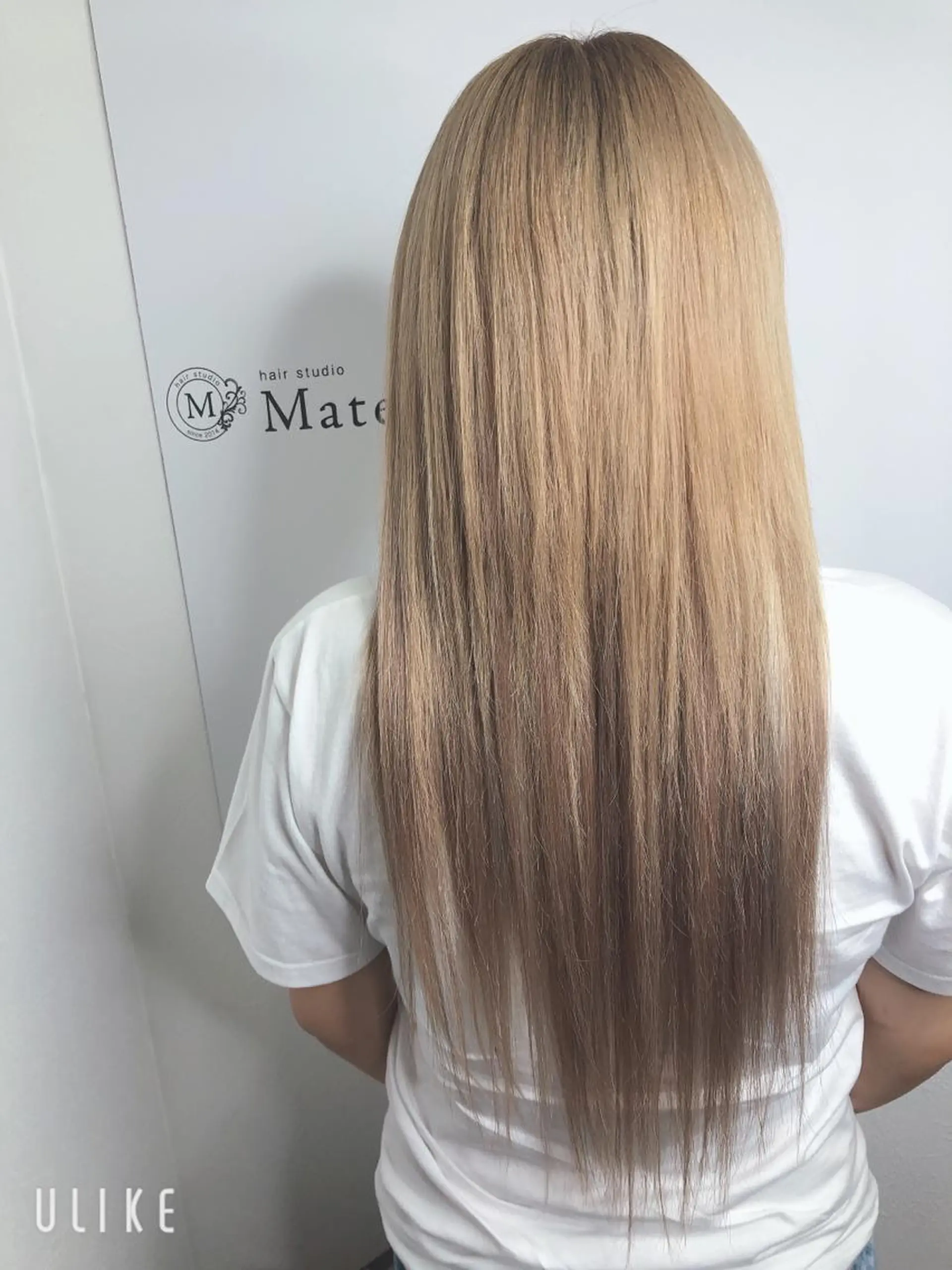 ロング プルエクステ エクステ ヘアカラー エクステ Wakita Masakiのヘアスタイル