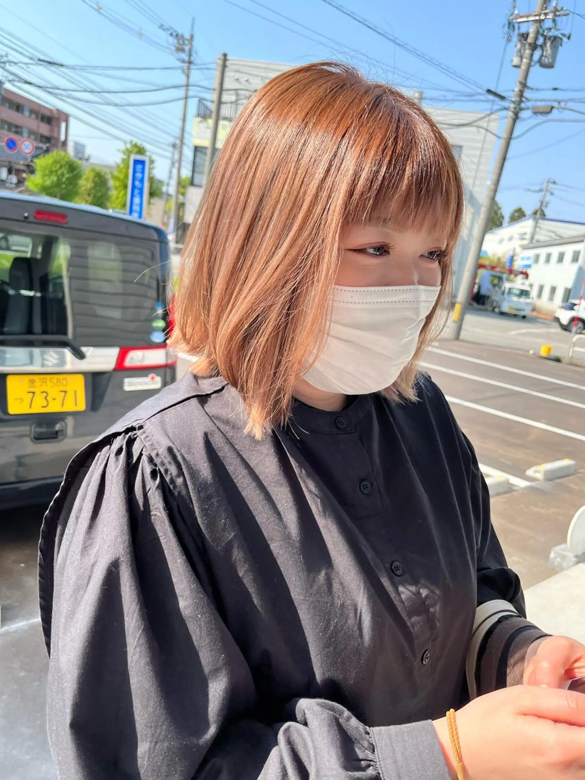 ショート カット ヘアカラー 加藤 明香里のヘアスタイル
