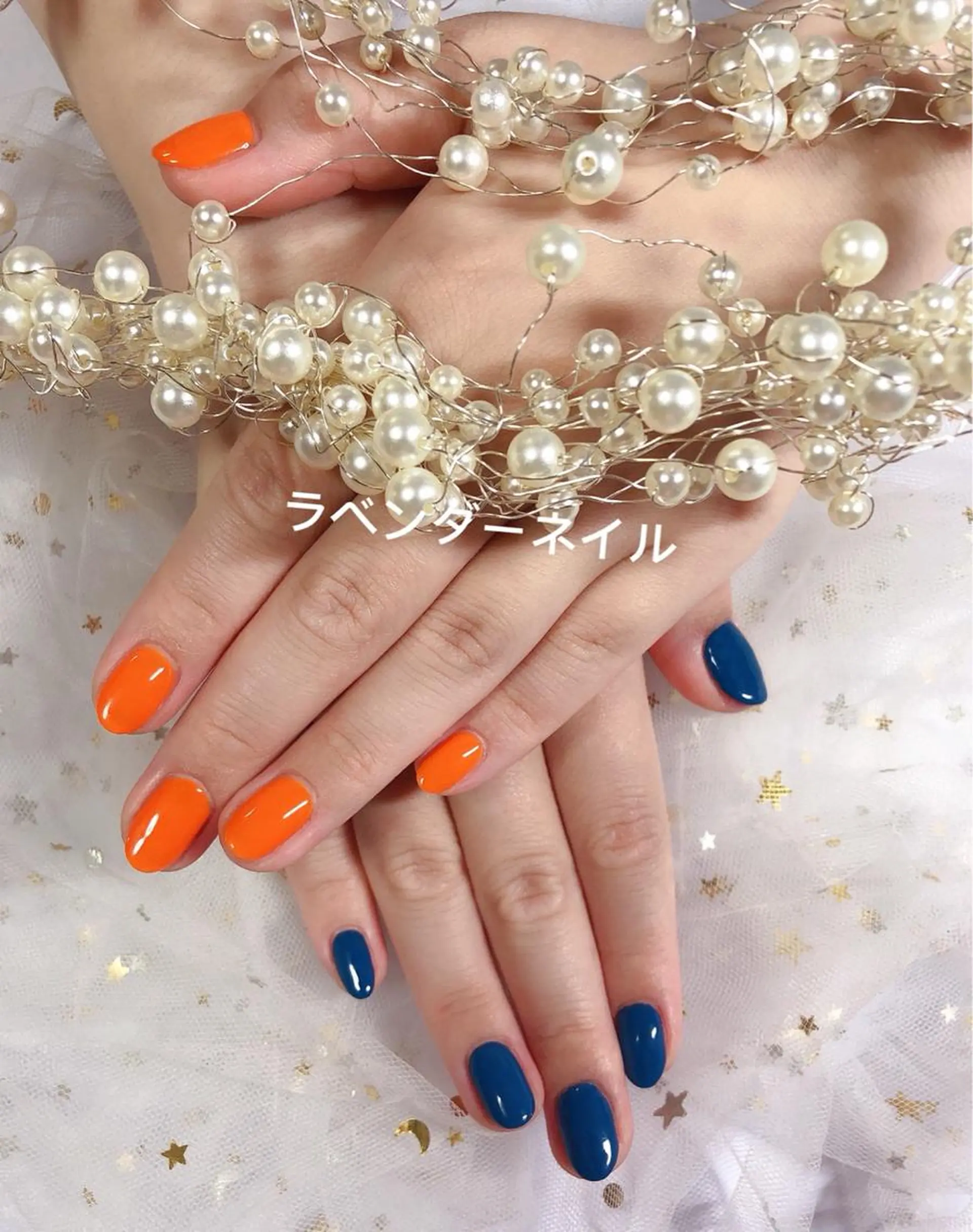 ネイル ラベンダー💖日暮里 ルル💖ネイルのネイルデザイン