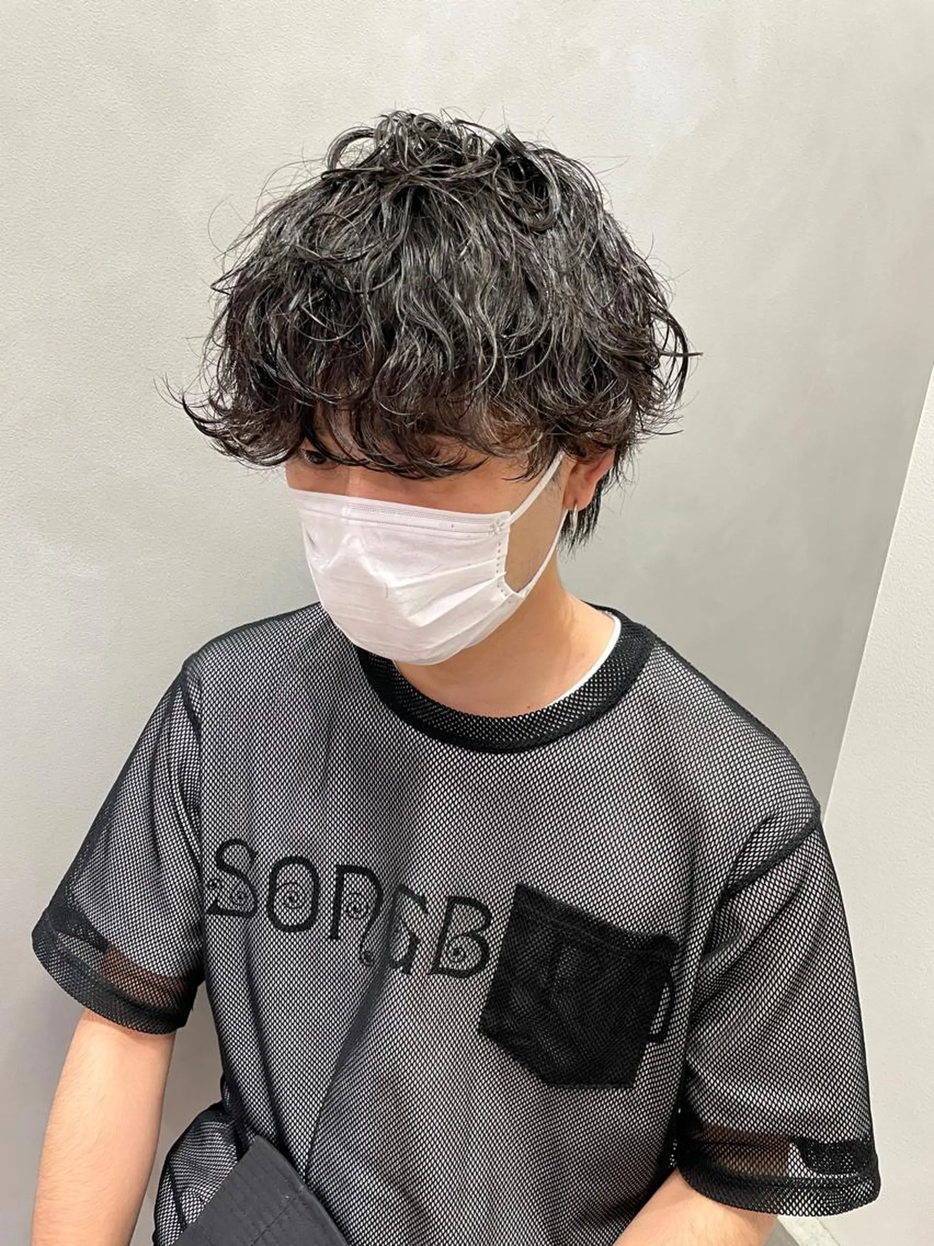 パーマ メンズ カット パーマ 福永速人 /メンズパーマのヘアスタイル