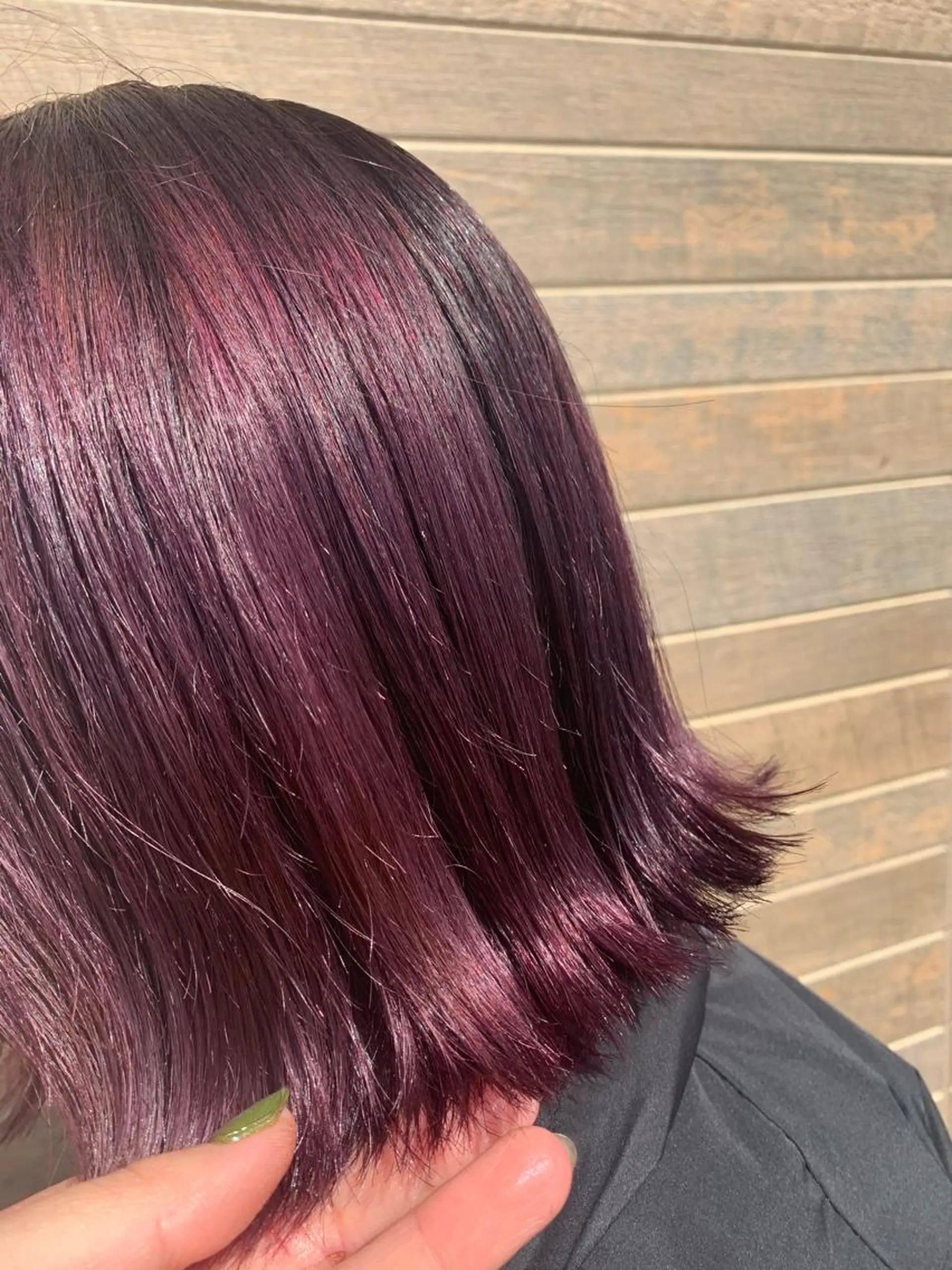 カラー 大関 はるかのヘアスタイル