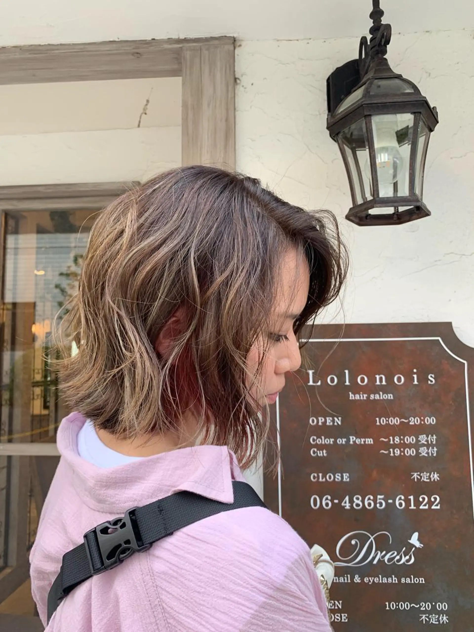 ミディアム カラー パーマ ヘアアレンジ ヘアカラー トリートメント 韓国♡ハイライト ♡YURIのヘアスタイル
