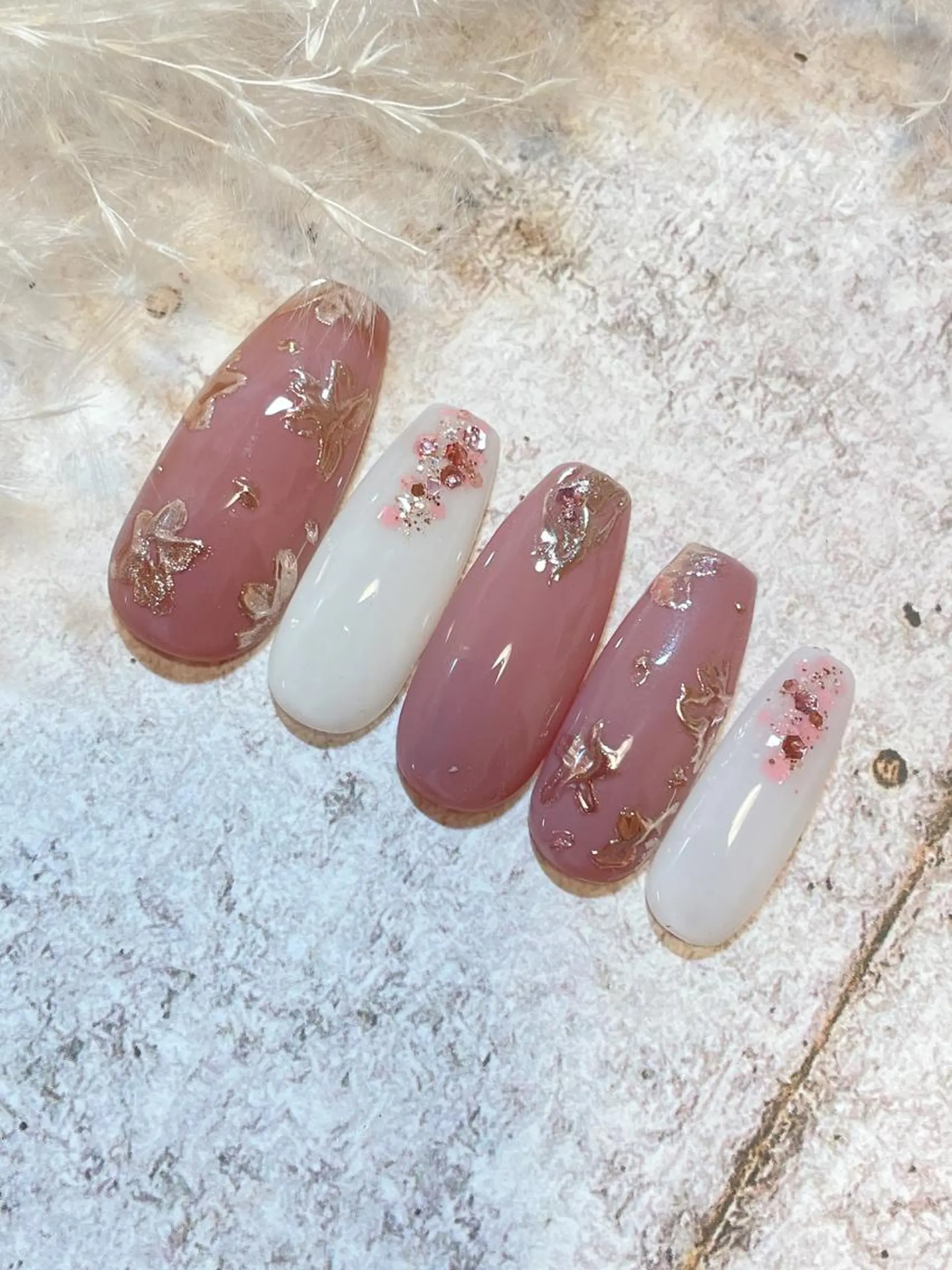 ロング ネイル 高野 祐紀のネイルデザイン