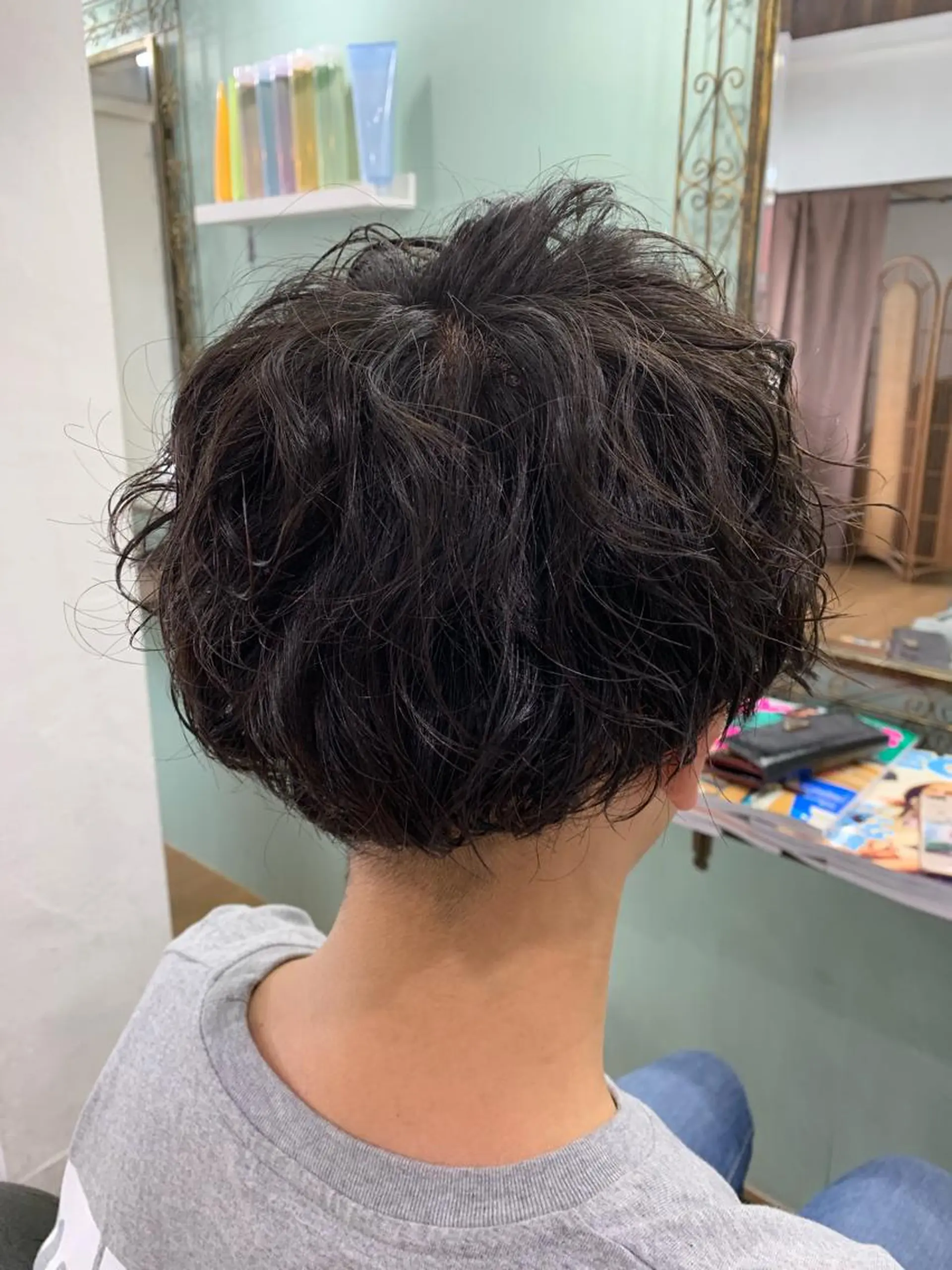 パーマ メンズ R ri R takagiのヘアスタイル